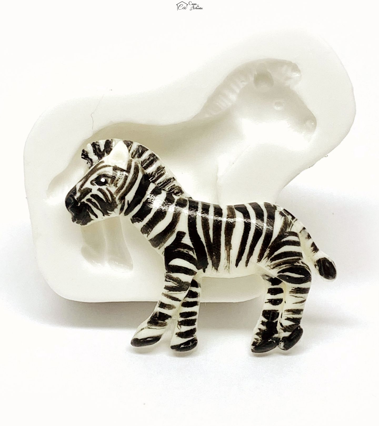 Molde de silicone - Zebra - Pequena - P1172