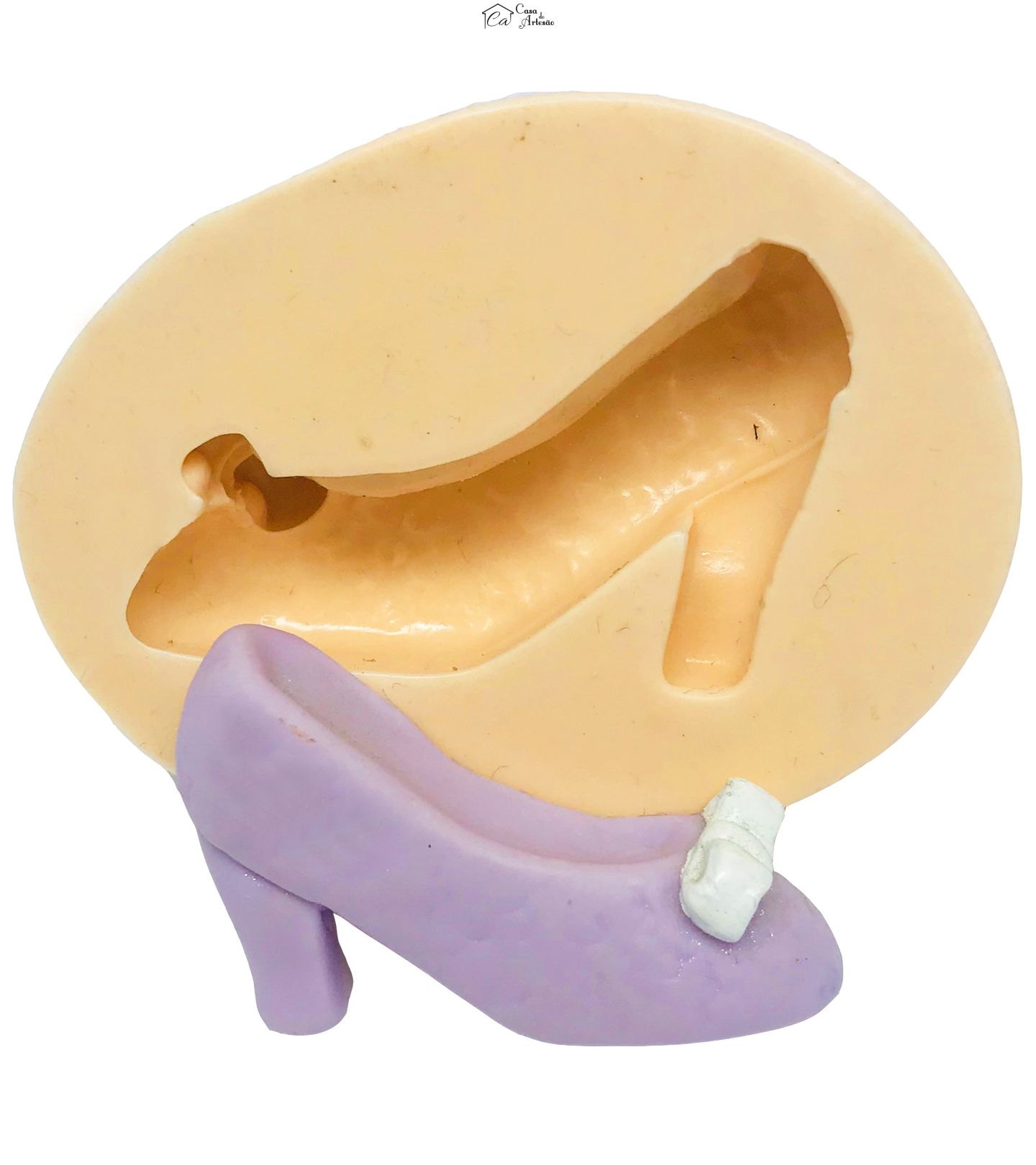 Molde de silicone - Sapato c/ Laço - P253