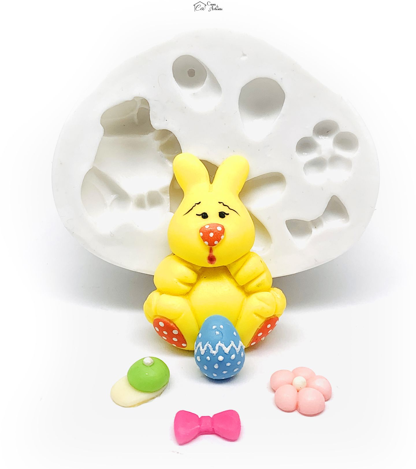 Molde de silicone - Coelho / Coelha