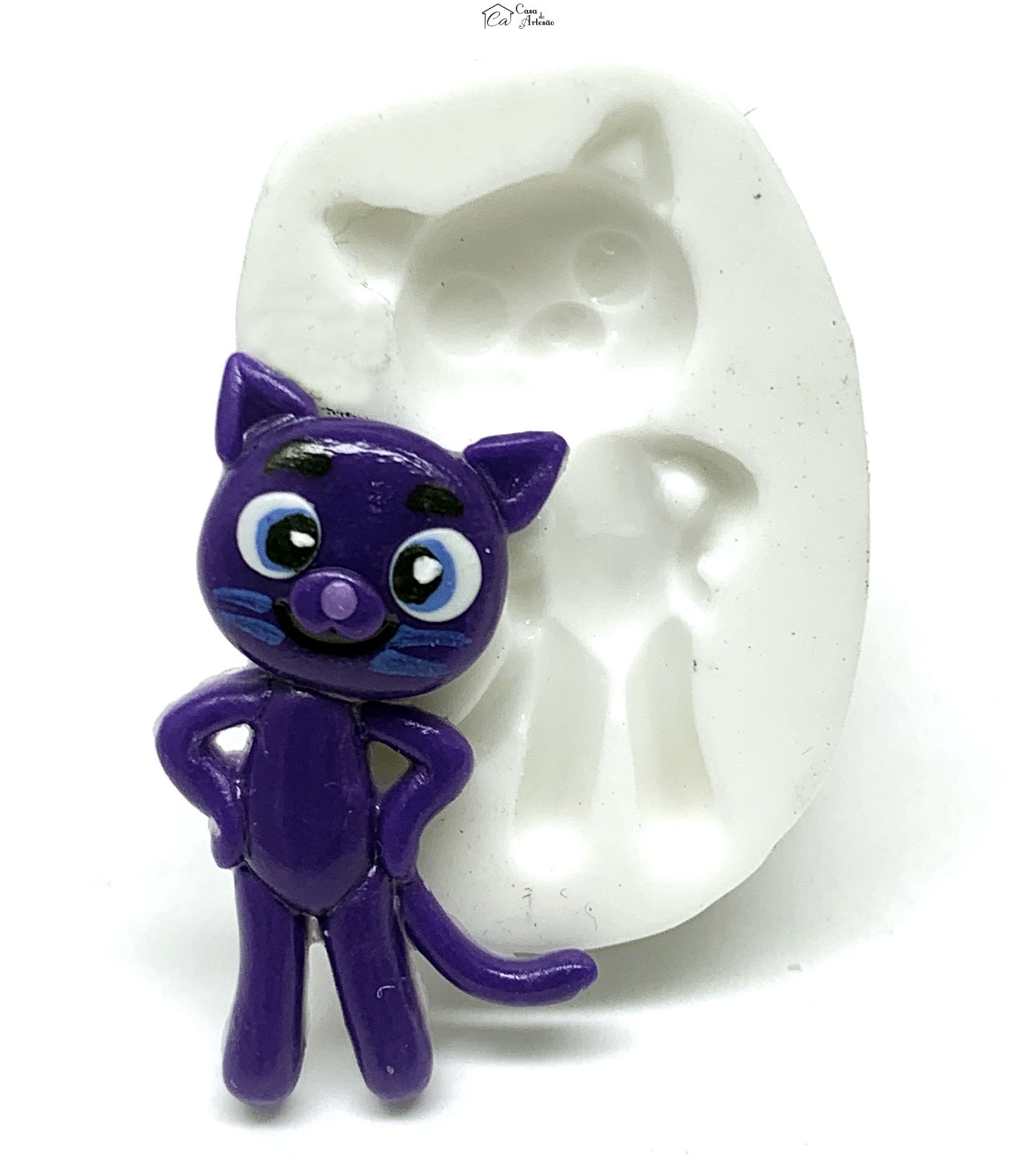 Molde de silicone - Vera e o Reino do Arco Iris - Bartleby - Pequena - P1197