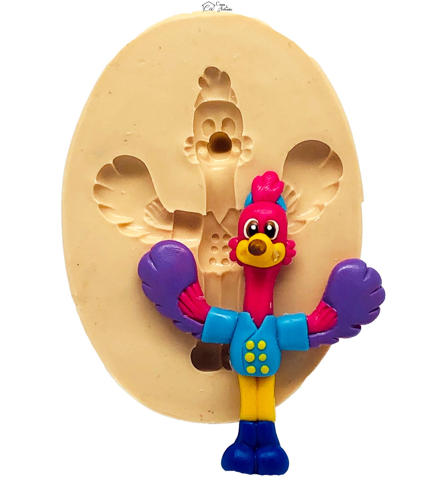 Molde de silicone - Tots - Freddy - Medio - P812