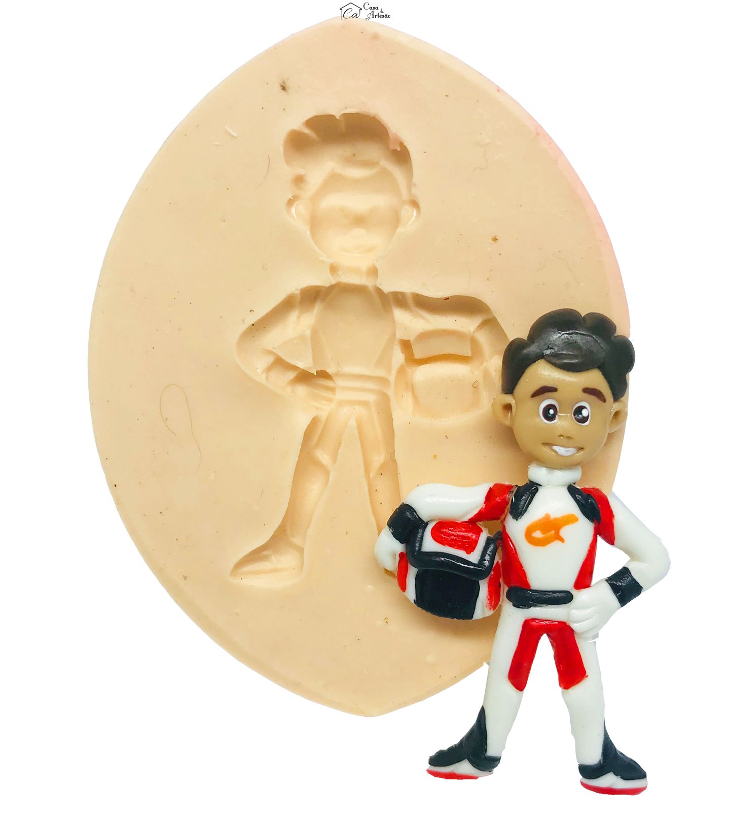 Molde de silicone - Blaze and the Monster Machines - AJ - Medio  - P477