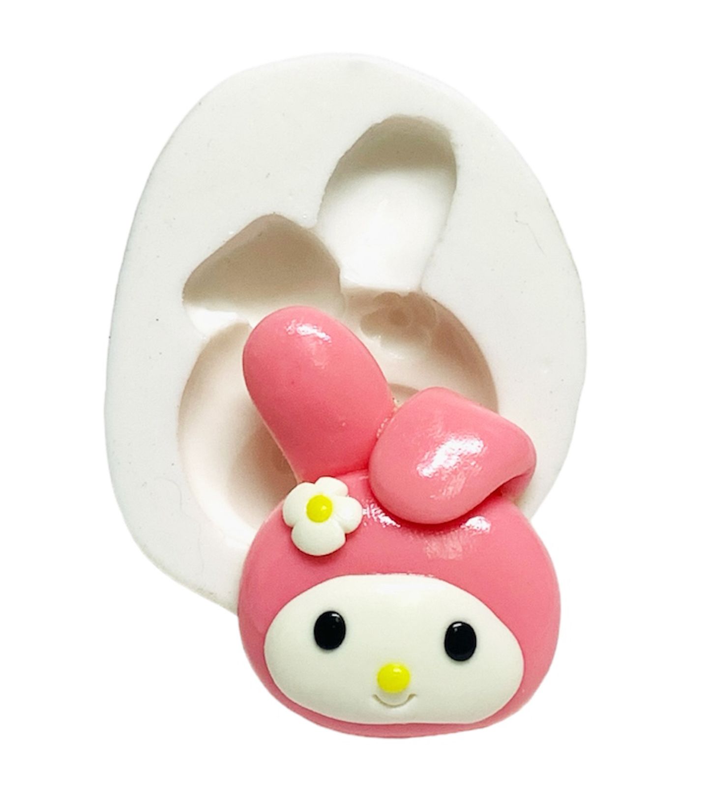 Molde de silicone - Hello Kitty - Rosto My Melody - Medio - P1244