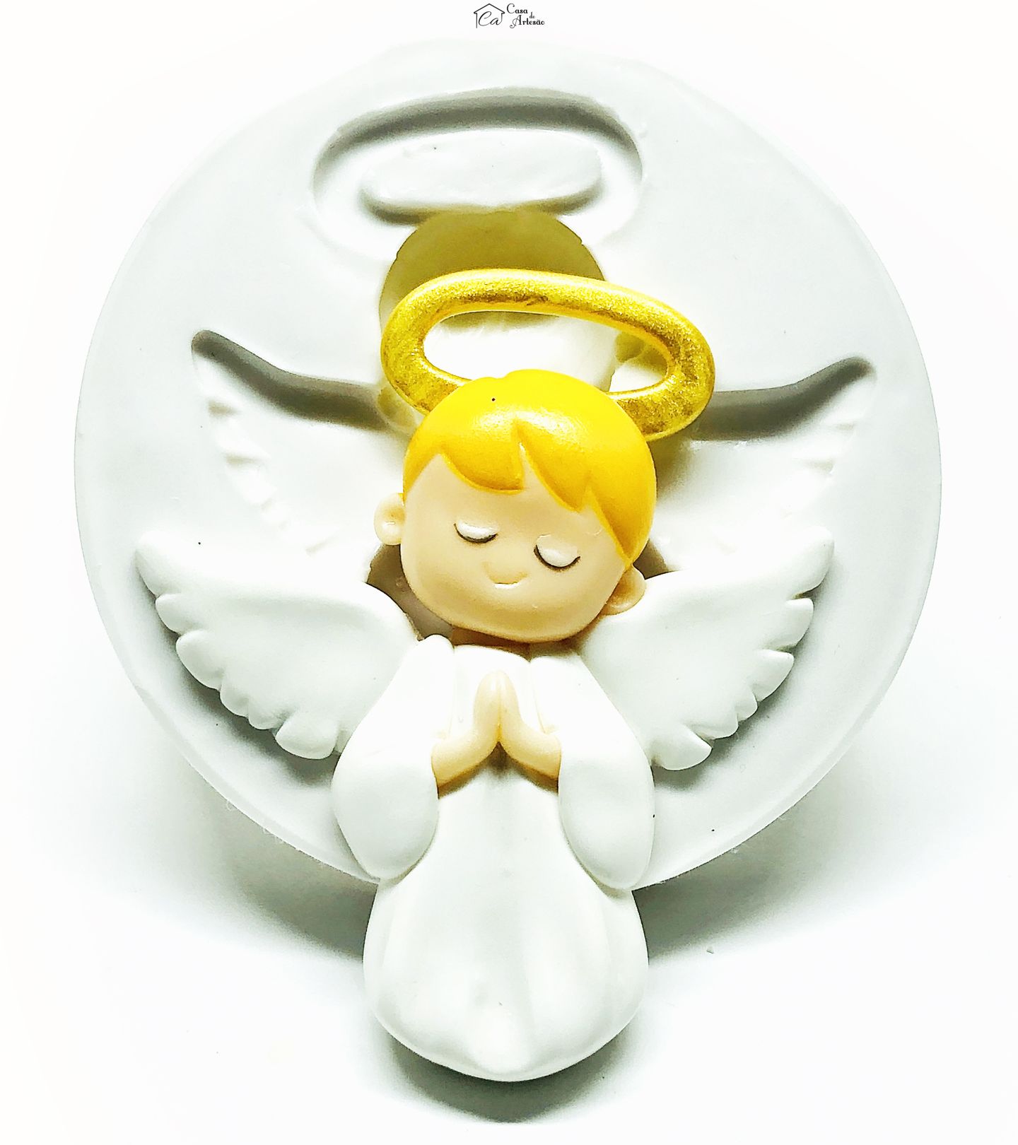 Molde de silicone - Anjo - Mod.01 - Grande - P1012