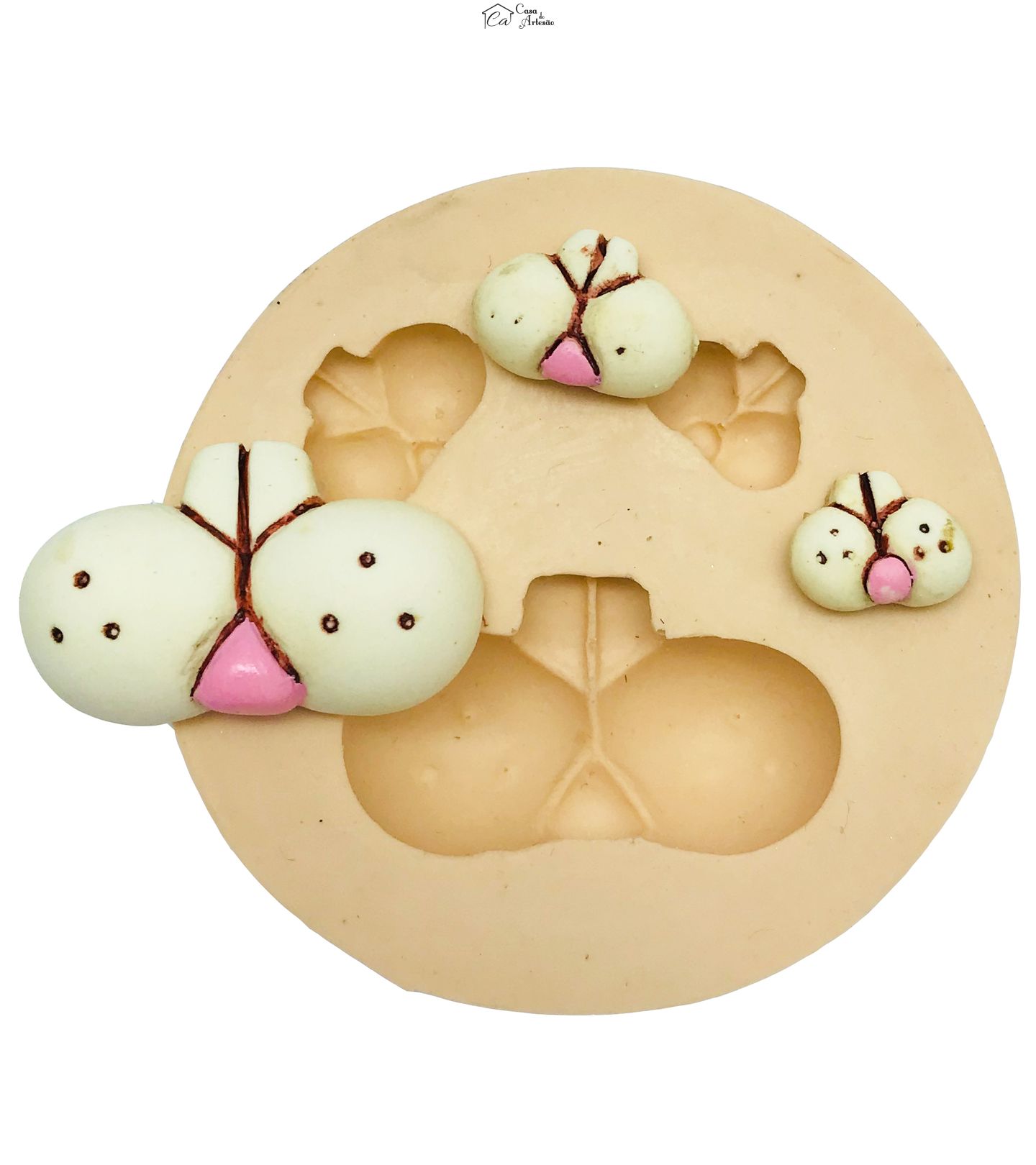 Molde de silicone - Fuças