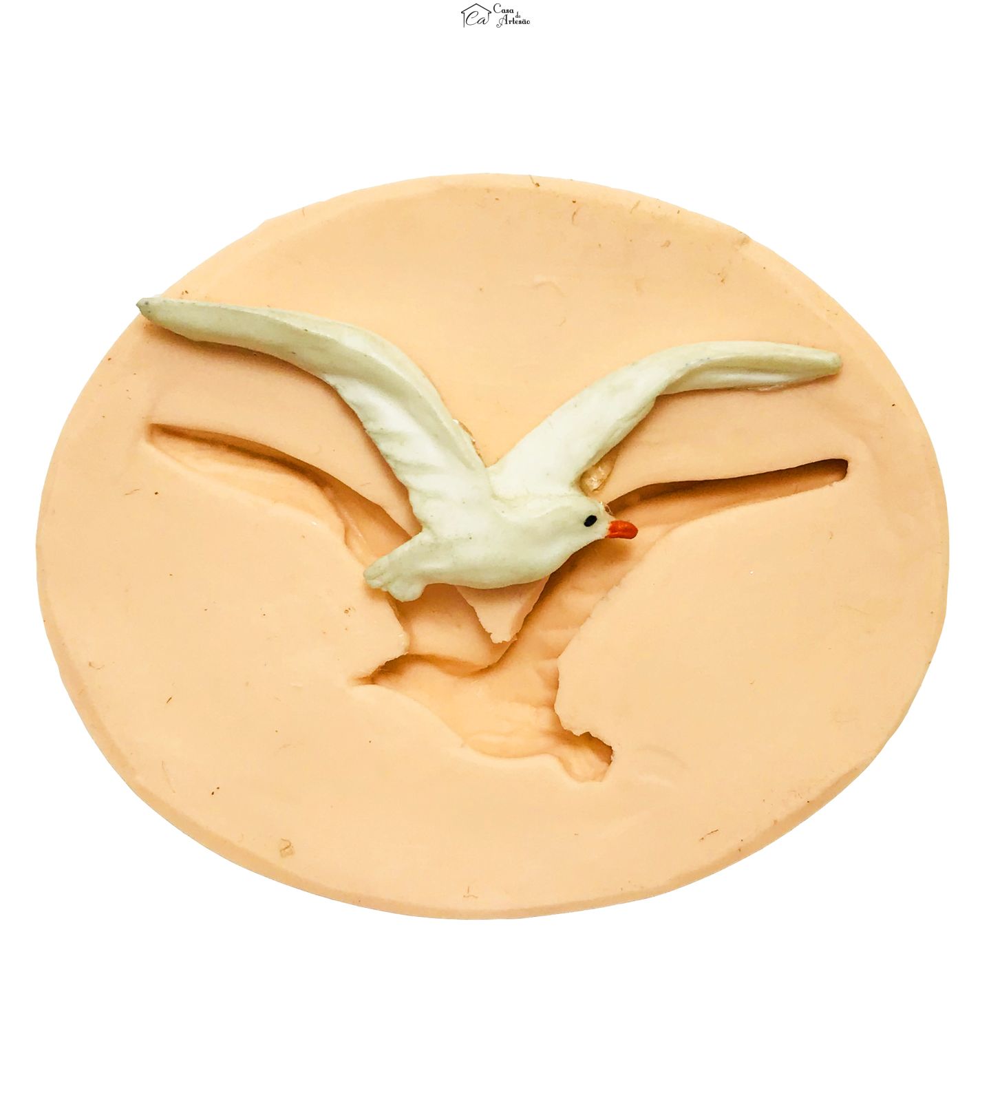 Molde de silicone - Gaivota