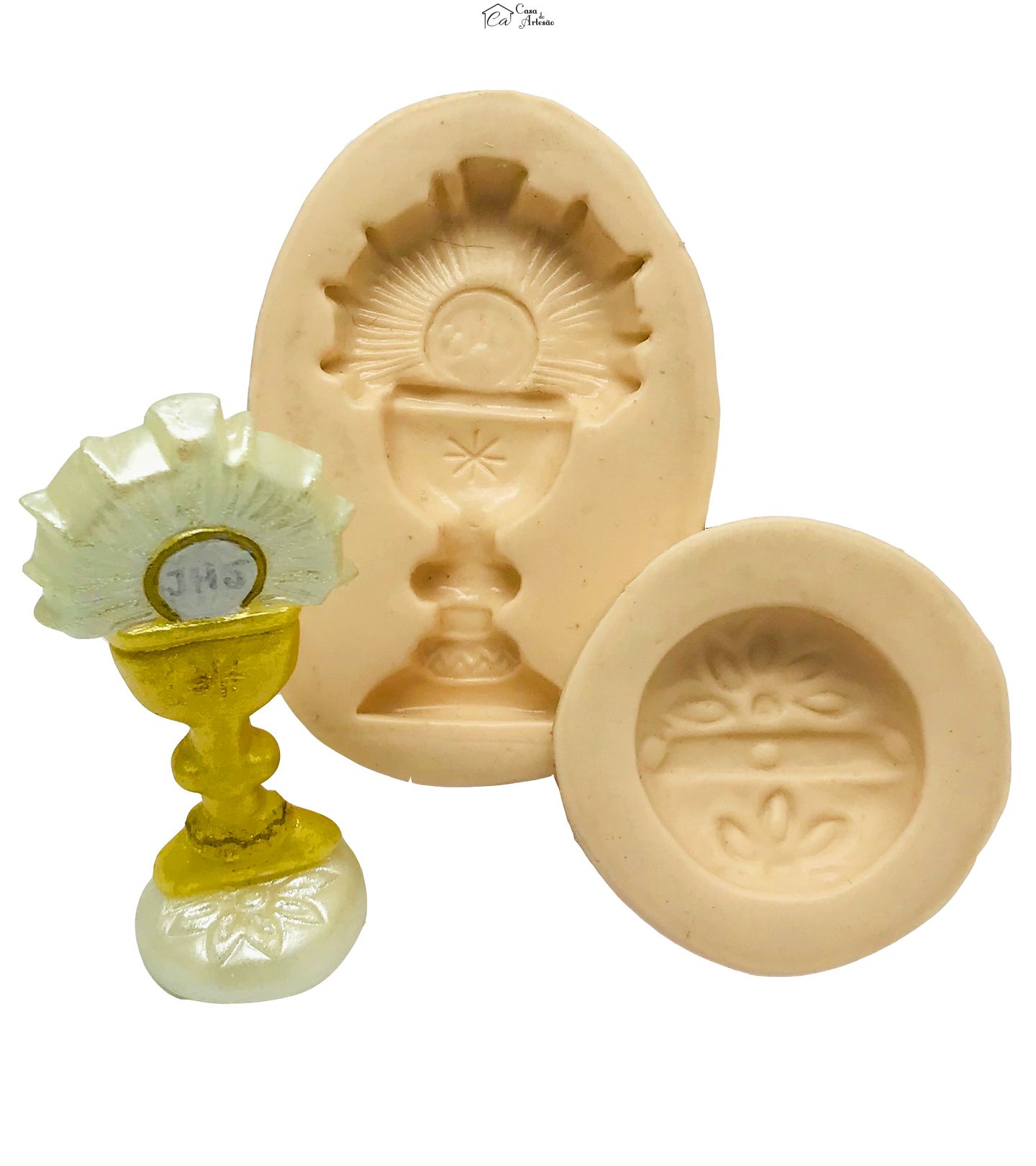 Molde de silicone - Igreja - Calice Medio