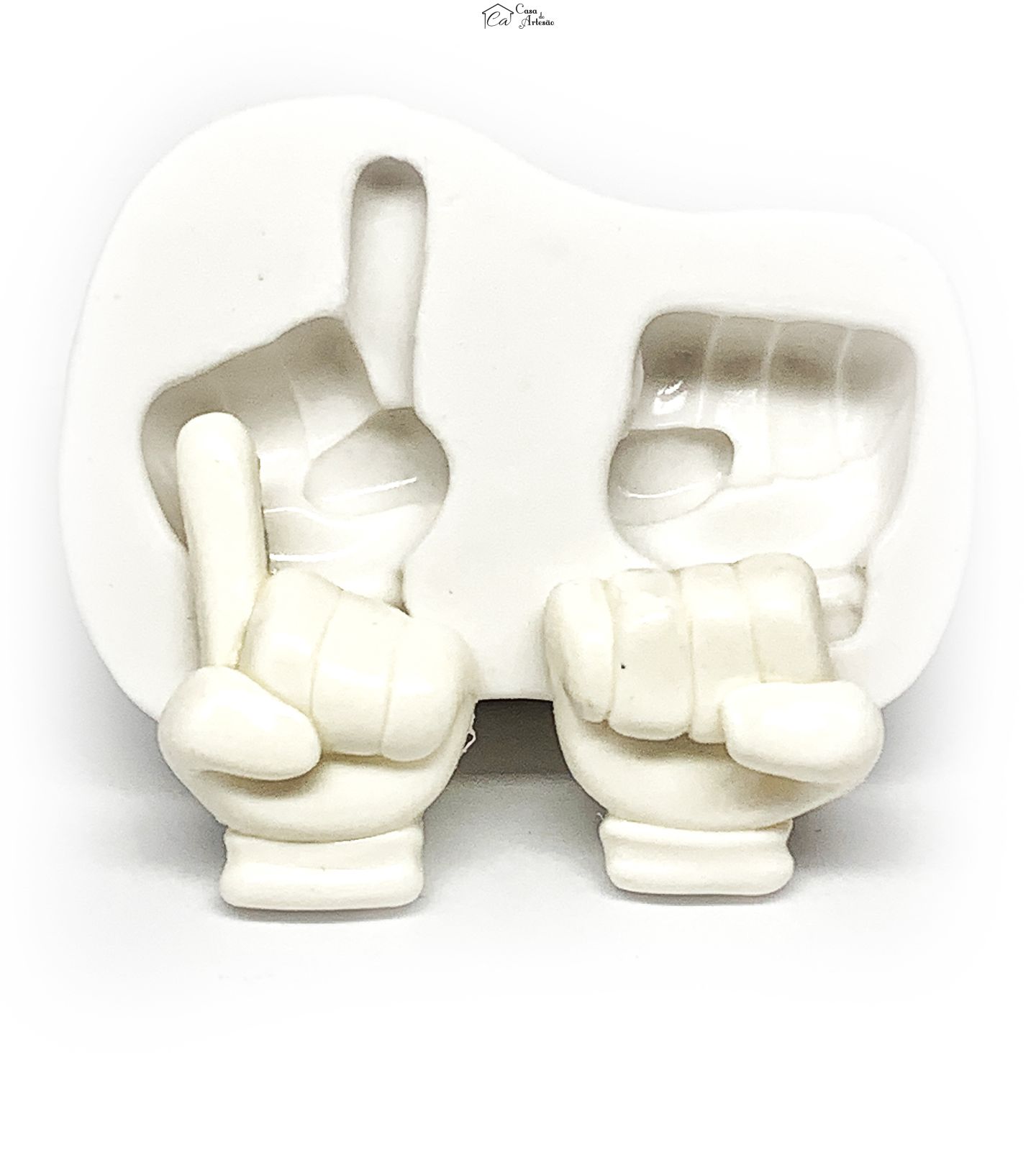 Molde de silicone - Sonic - Maos - Grande - P1181