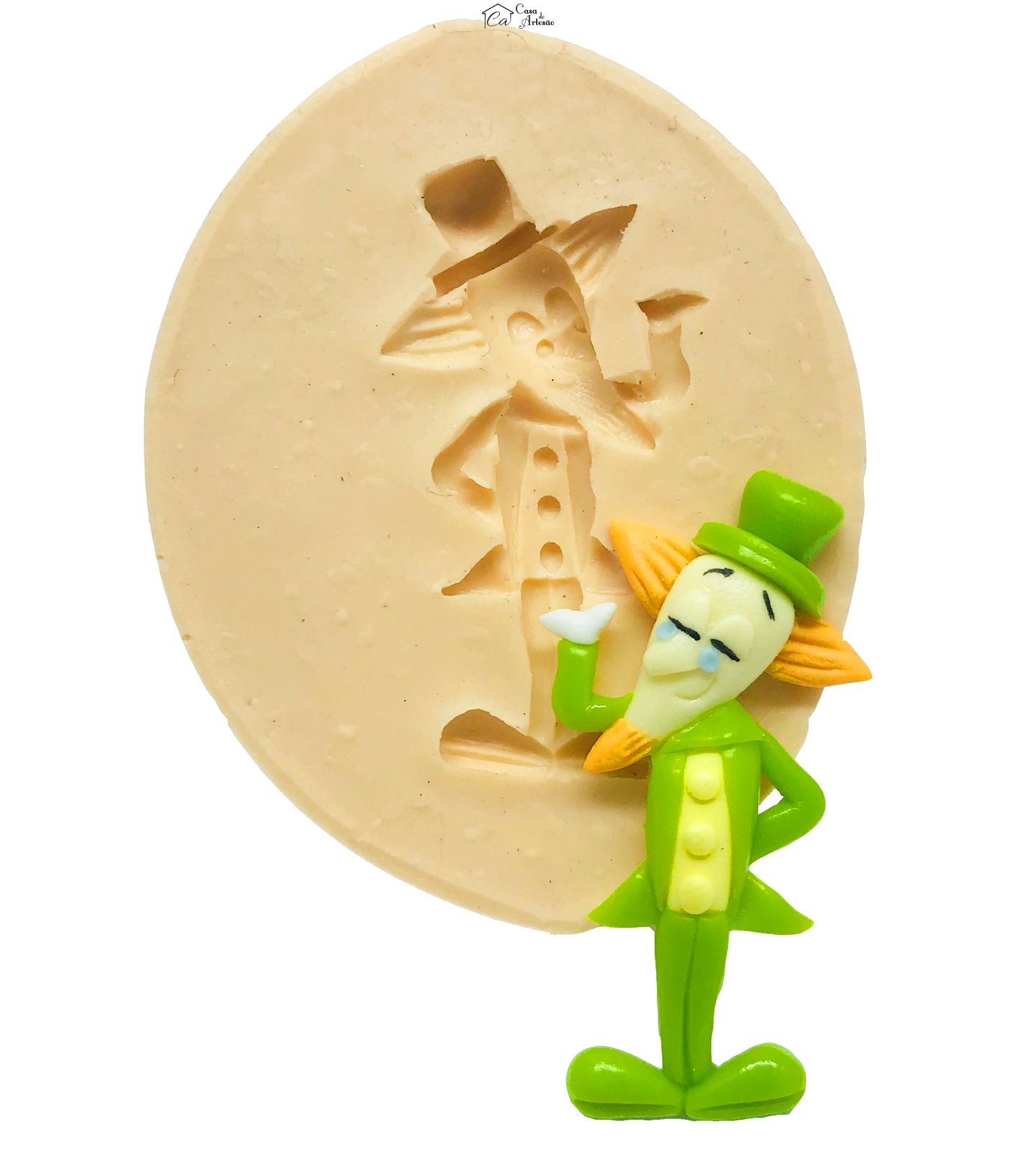 Molde de silicone - Sitio do Pica Pau Amarelo - Viscone de Sabugosa - Medio - P481