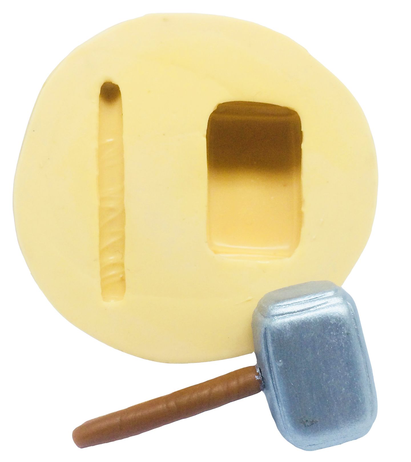 Molde de silicone - Os Vingadores - Martelo Thor - Grande