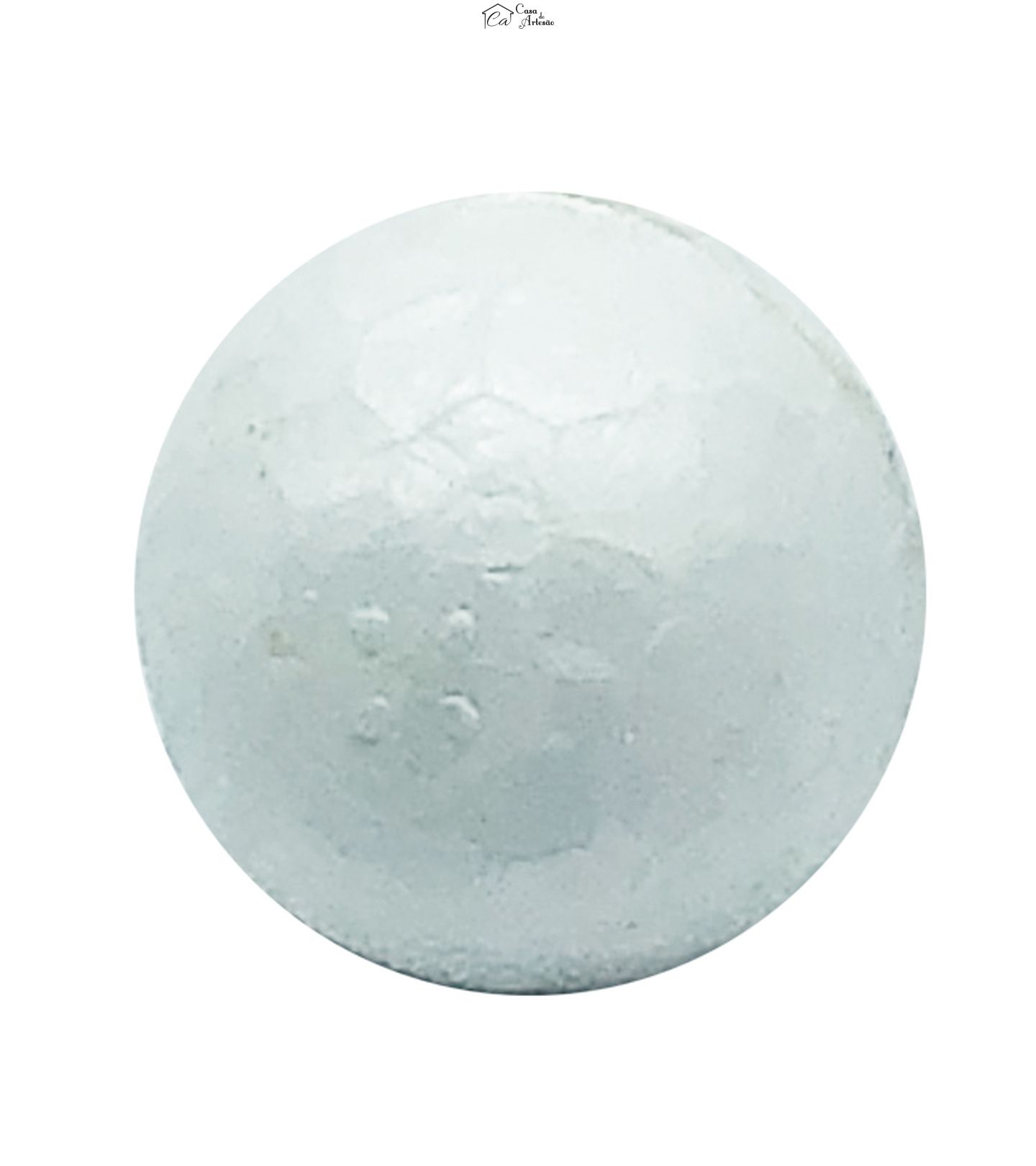 Isopor - Bola  Ø   15 mm - Pacote c/ 200 - Cod.0076