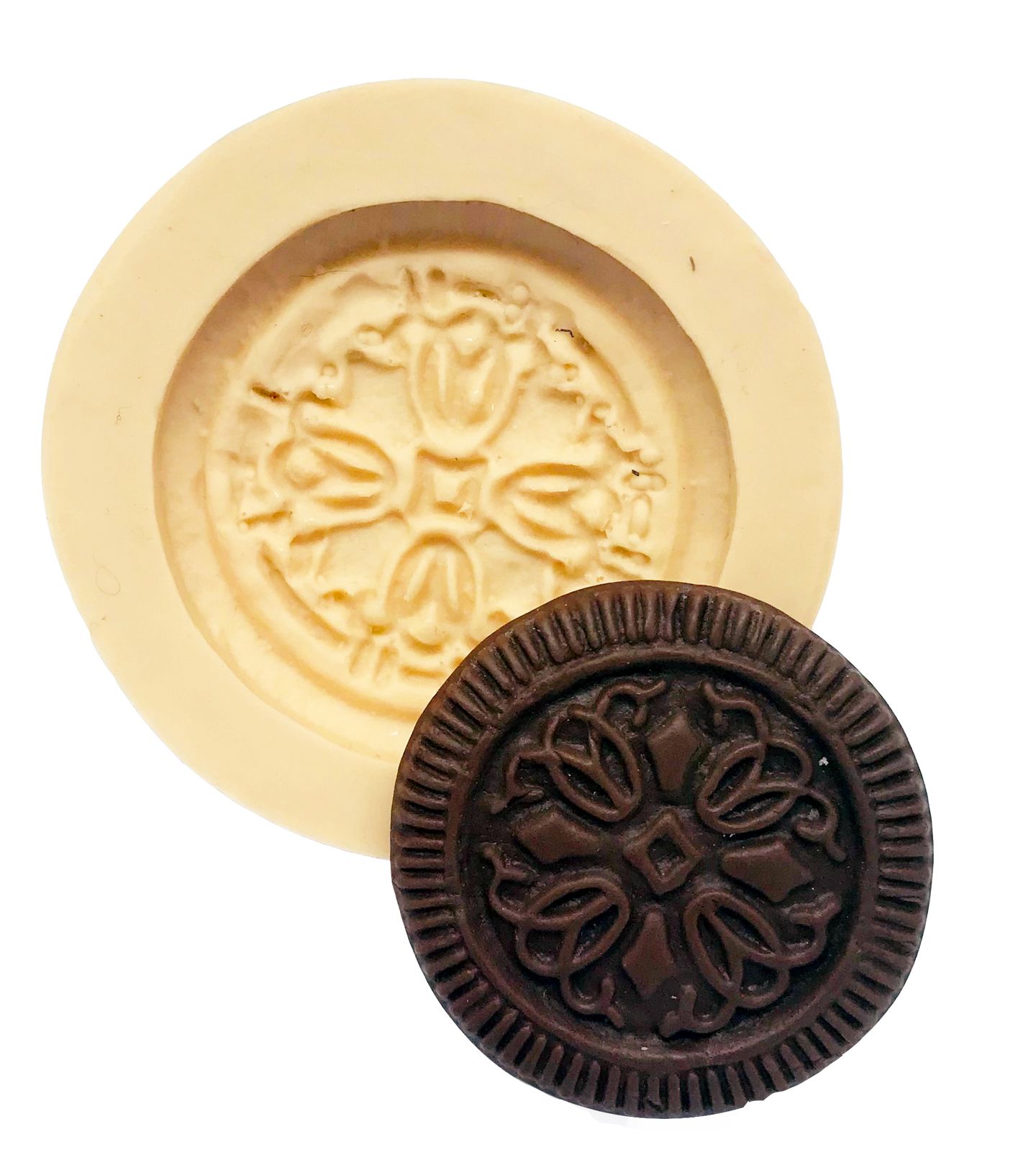 Molde de silicone - Bolacha Redonda