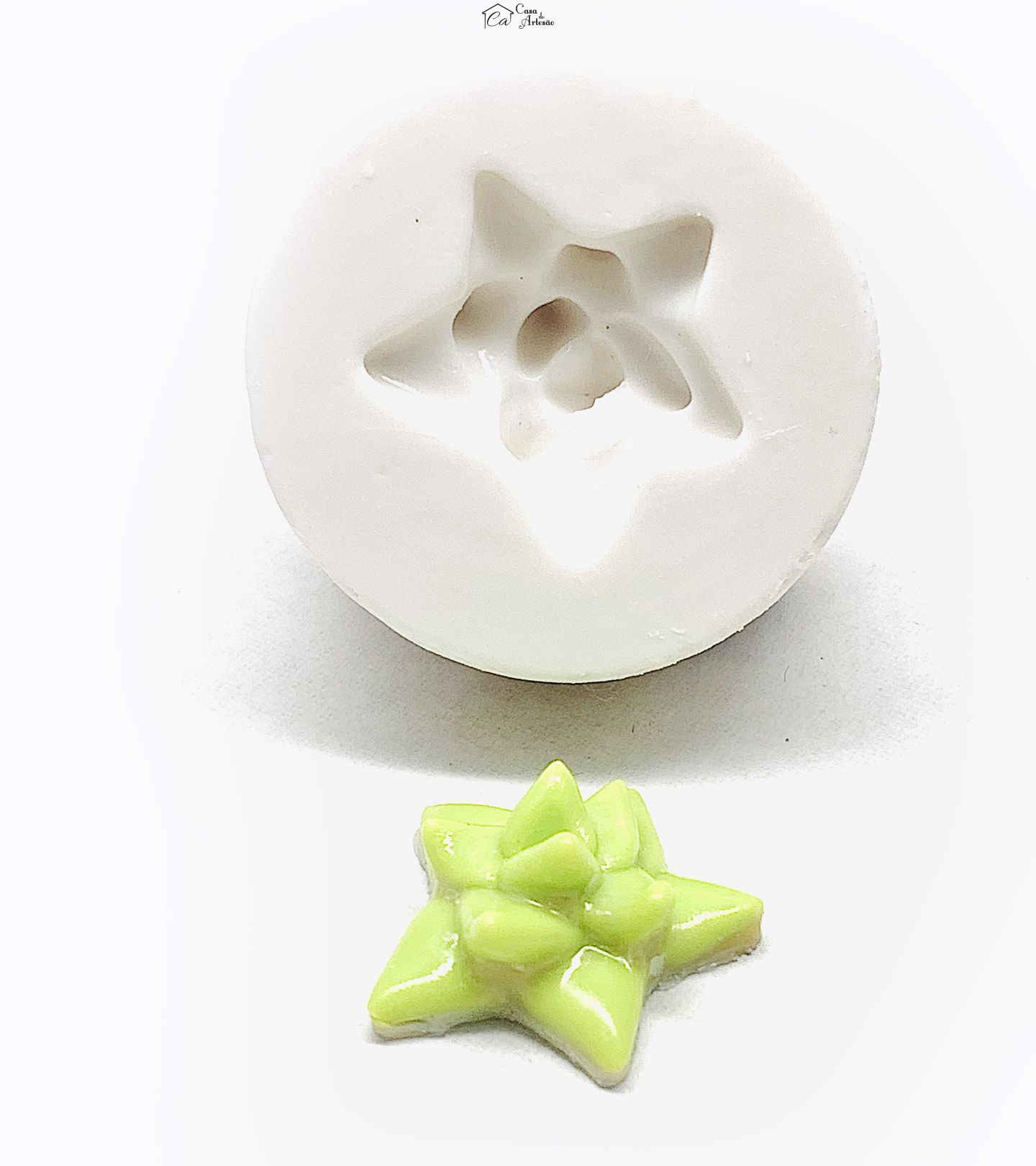 Molde de silicone - Suculenta - Mod.08