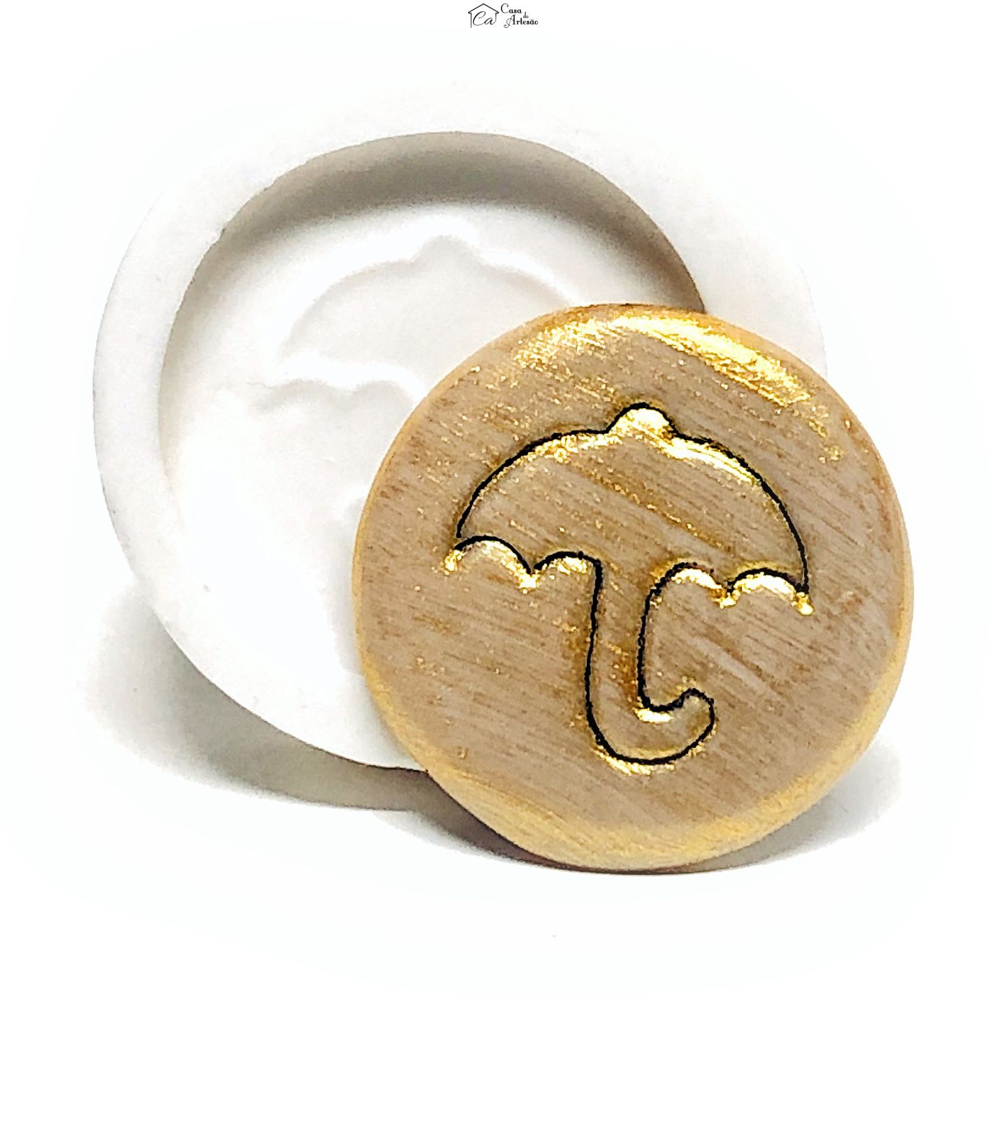 Molde de silicone - Round 6 - Doce de Açucar - Medio - P1104