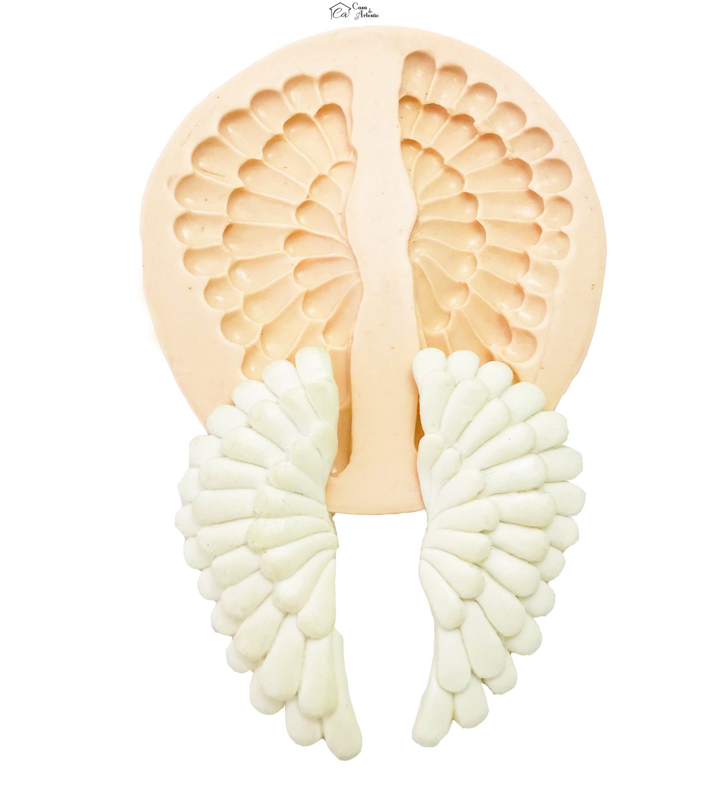Molde de silicone - Asas  Grandes - Par