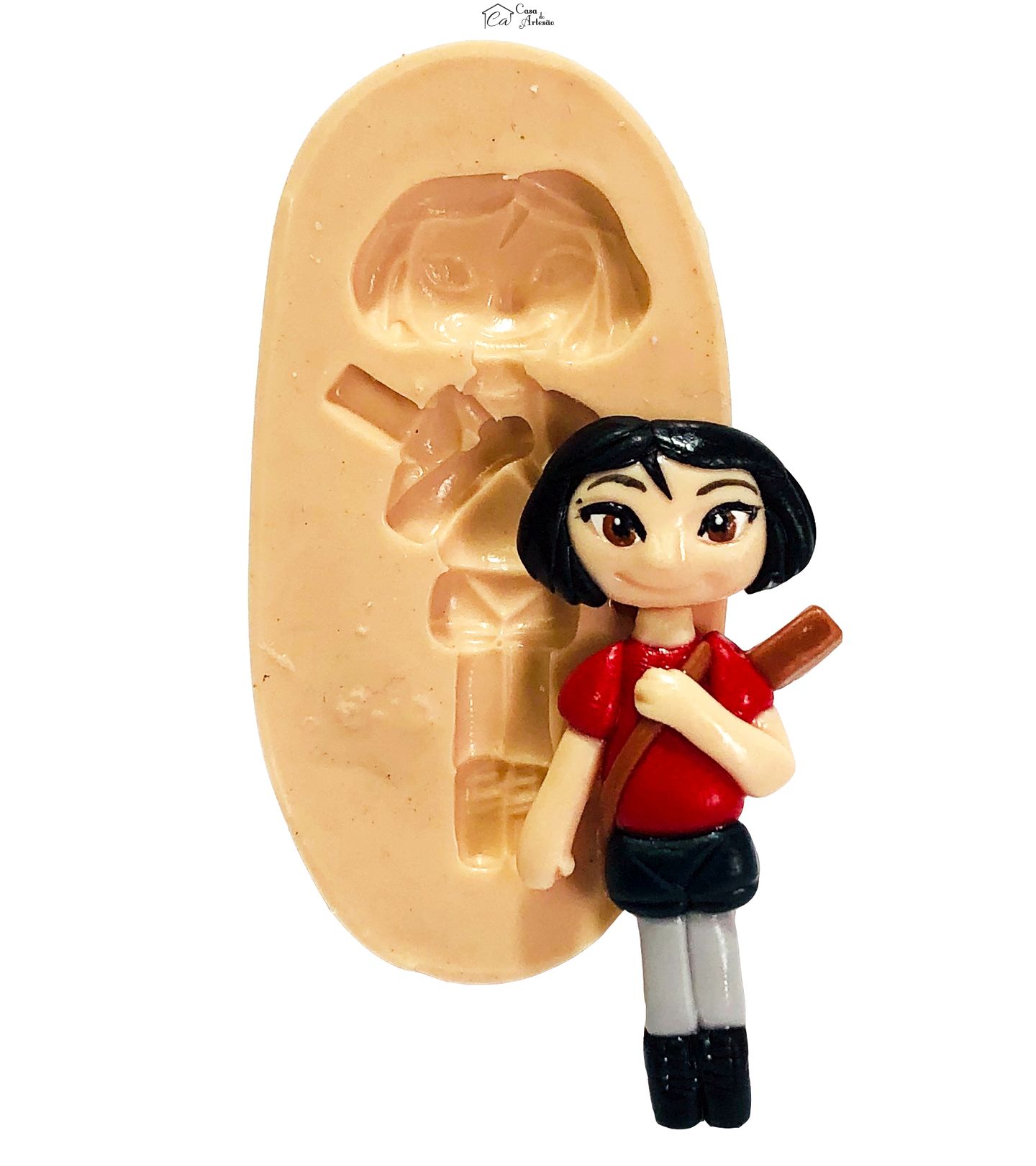 Molde de silicone - Abominavel - Yi - Pequena - P713