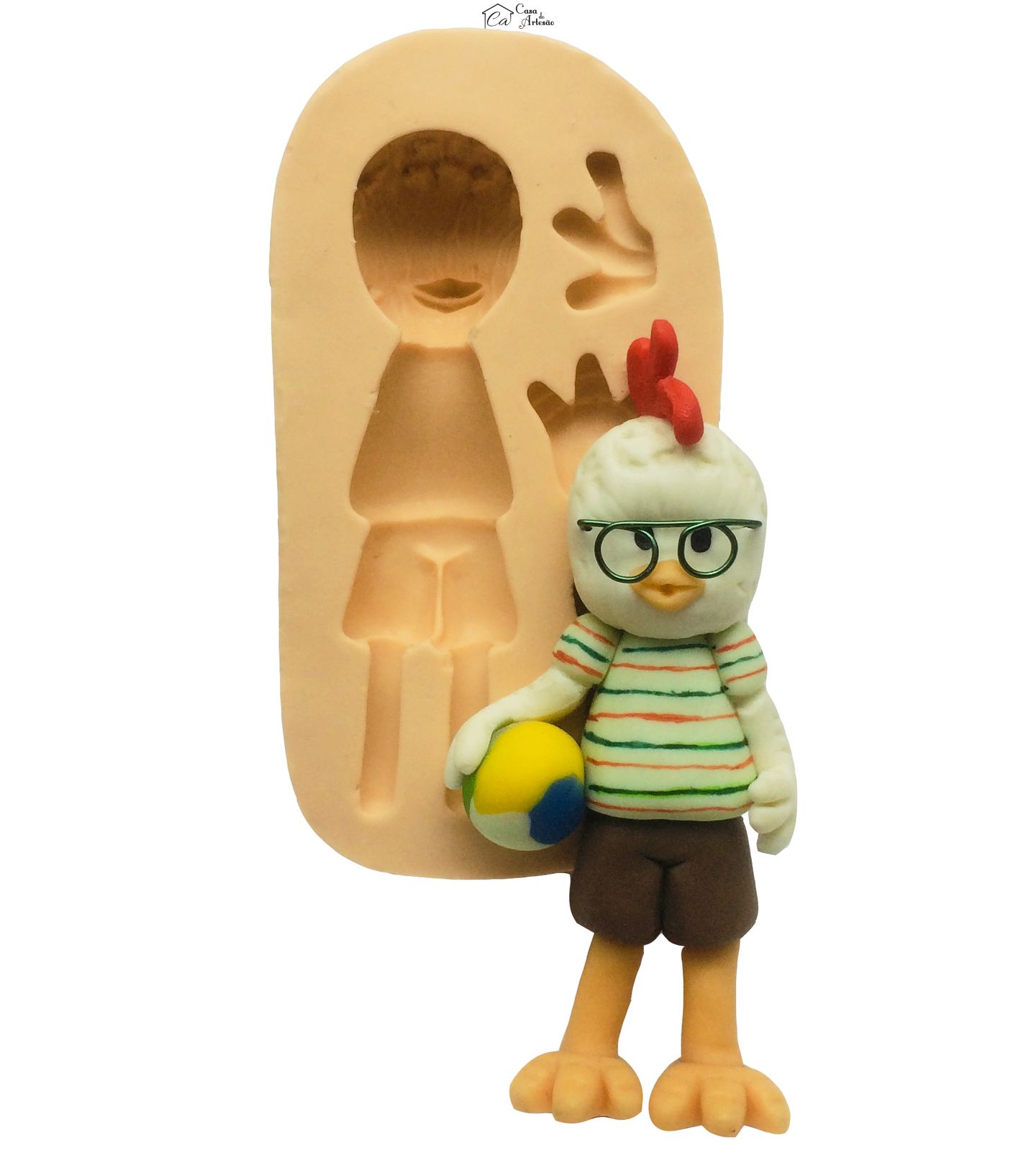 Molde de silicone - Chicken Little - P74