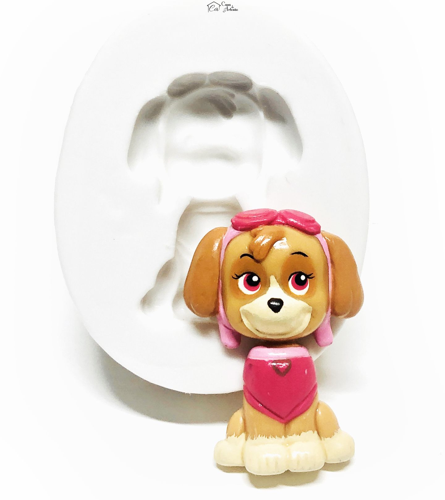 Molde de silicone - Patrulha Canina - Skye - Medio - P1055