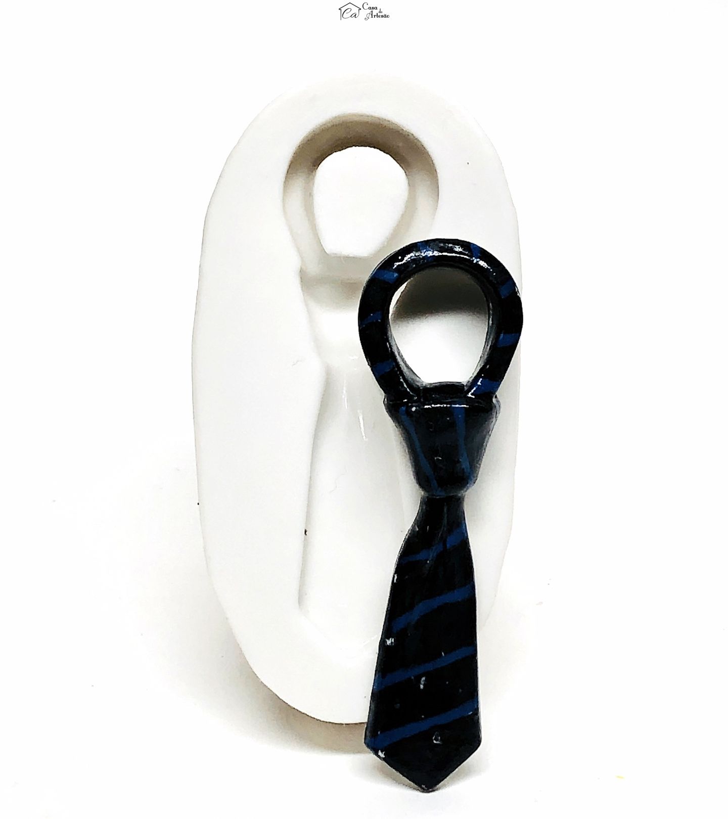 Molde de silicone - Gravata - Lembrança Dias dos Pais - Grande - P1080