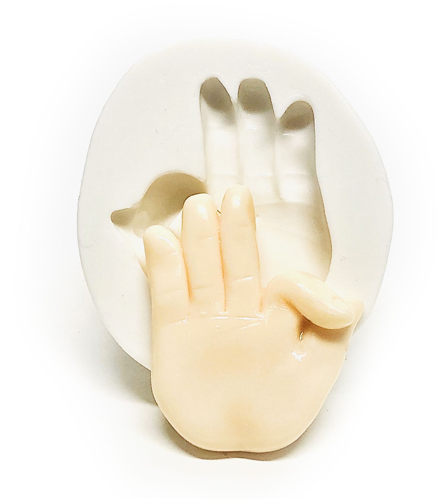 Alfabeto Libras - F - Grande - P1101