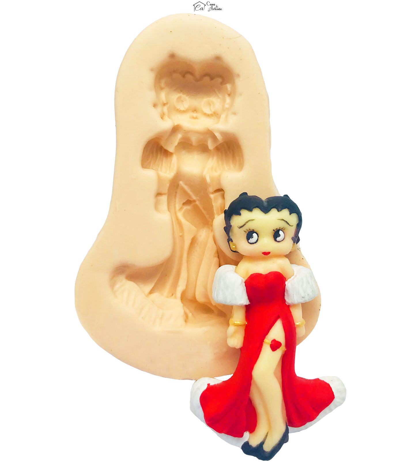 Molde de silicone - Betty Boop III - P95