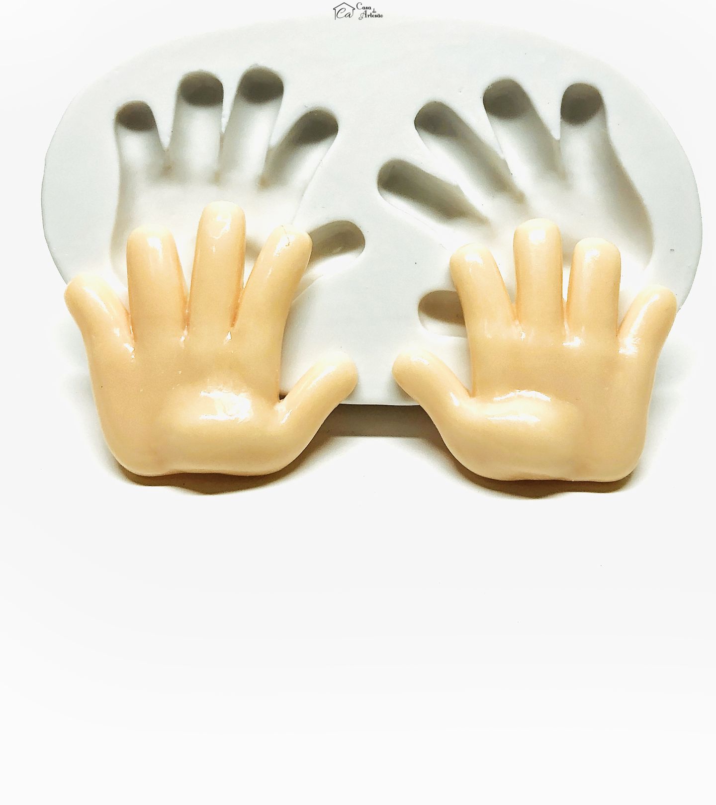 Molde de silicone - Mãos - Palma - Media - P1038