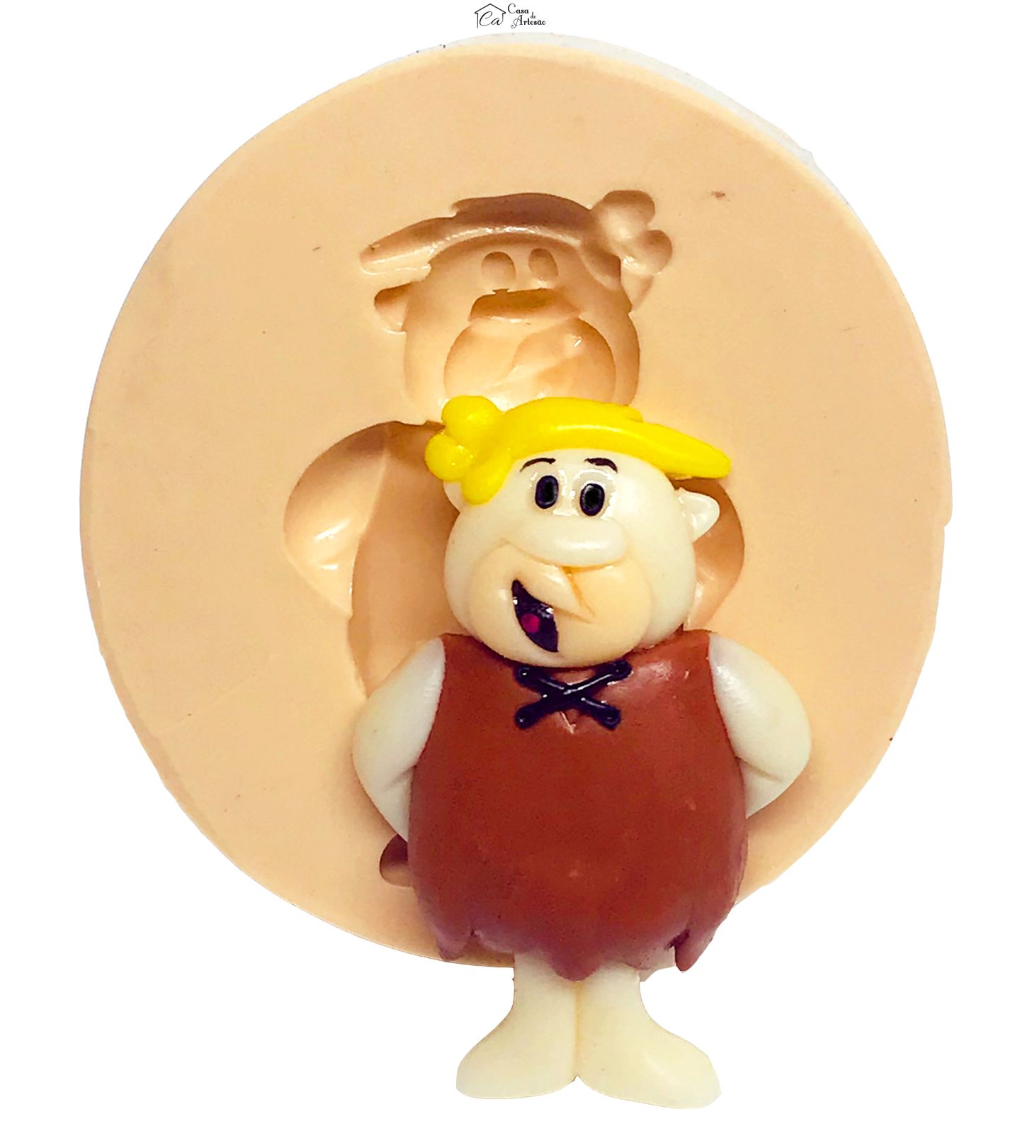 Molde de silicone - Flintstones - Barney - Grande - P607