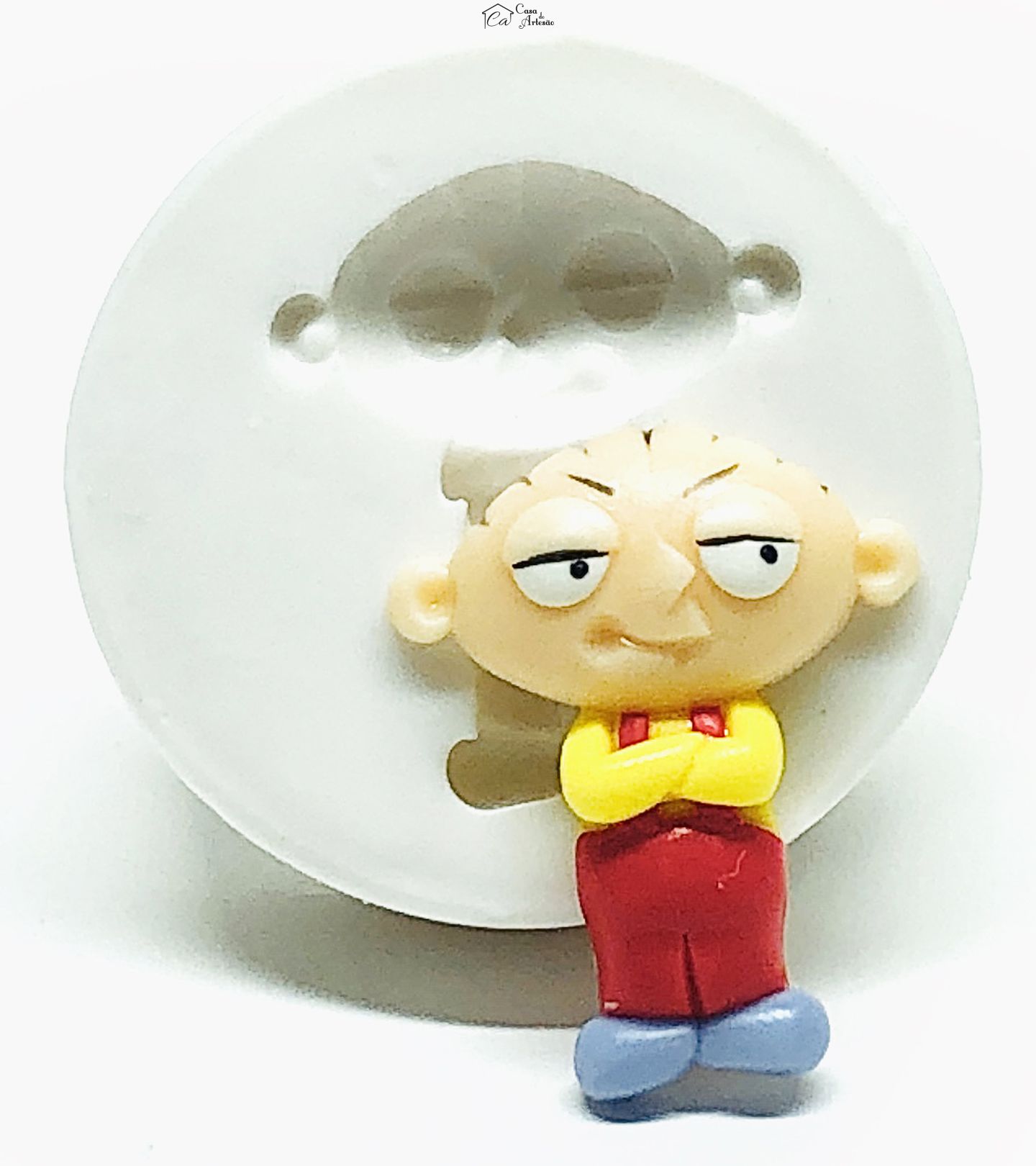 Molde de silicone - Uma Familia da Pesada - Stewie - Medio - P963