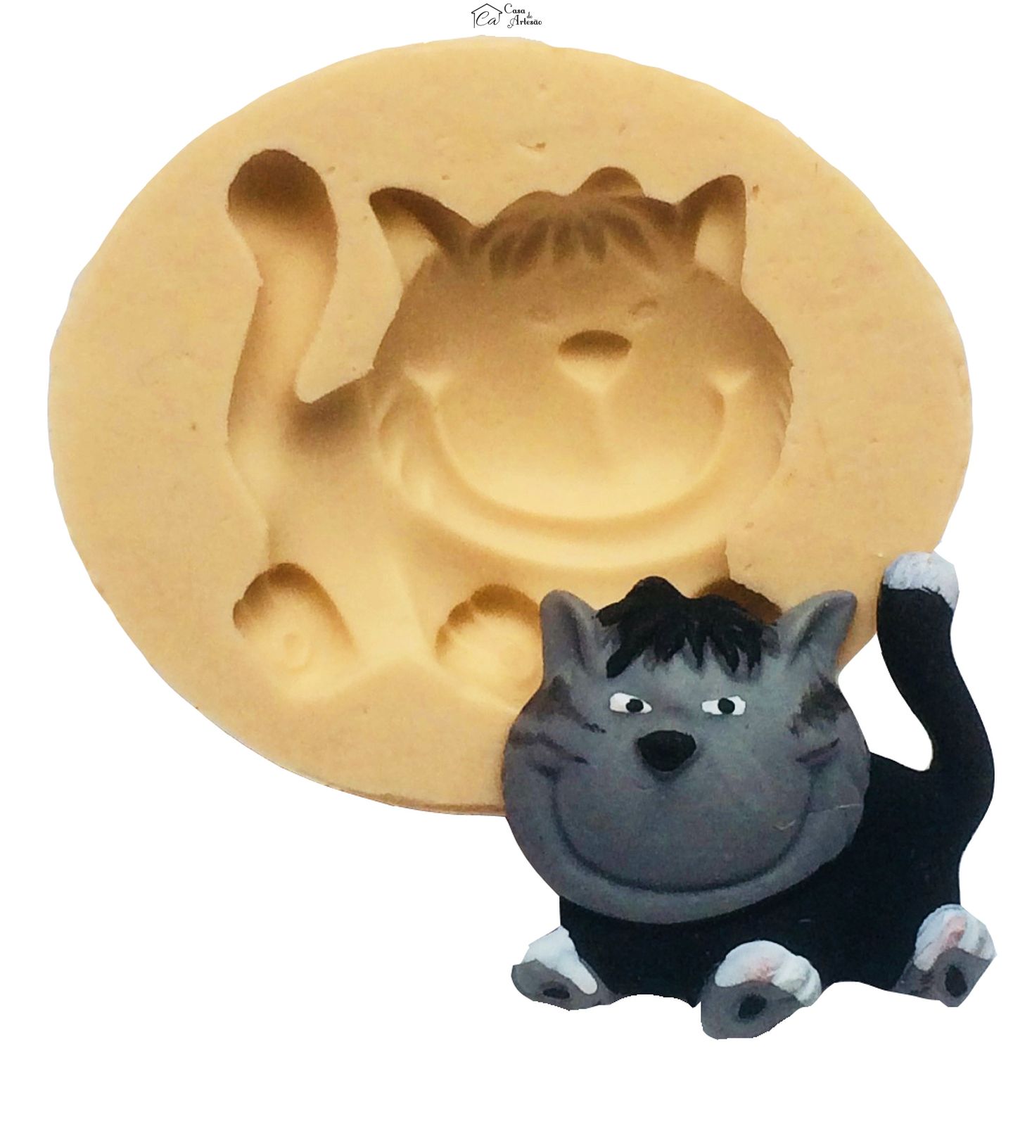 Molde de silicone - Gato - P192
