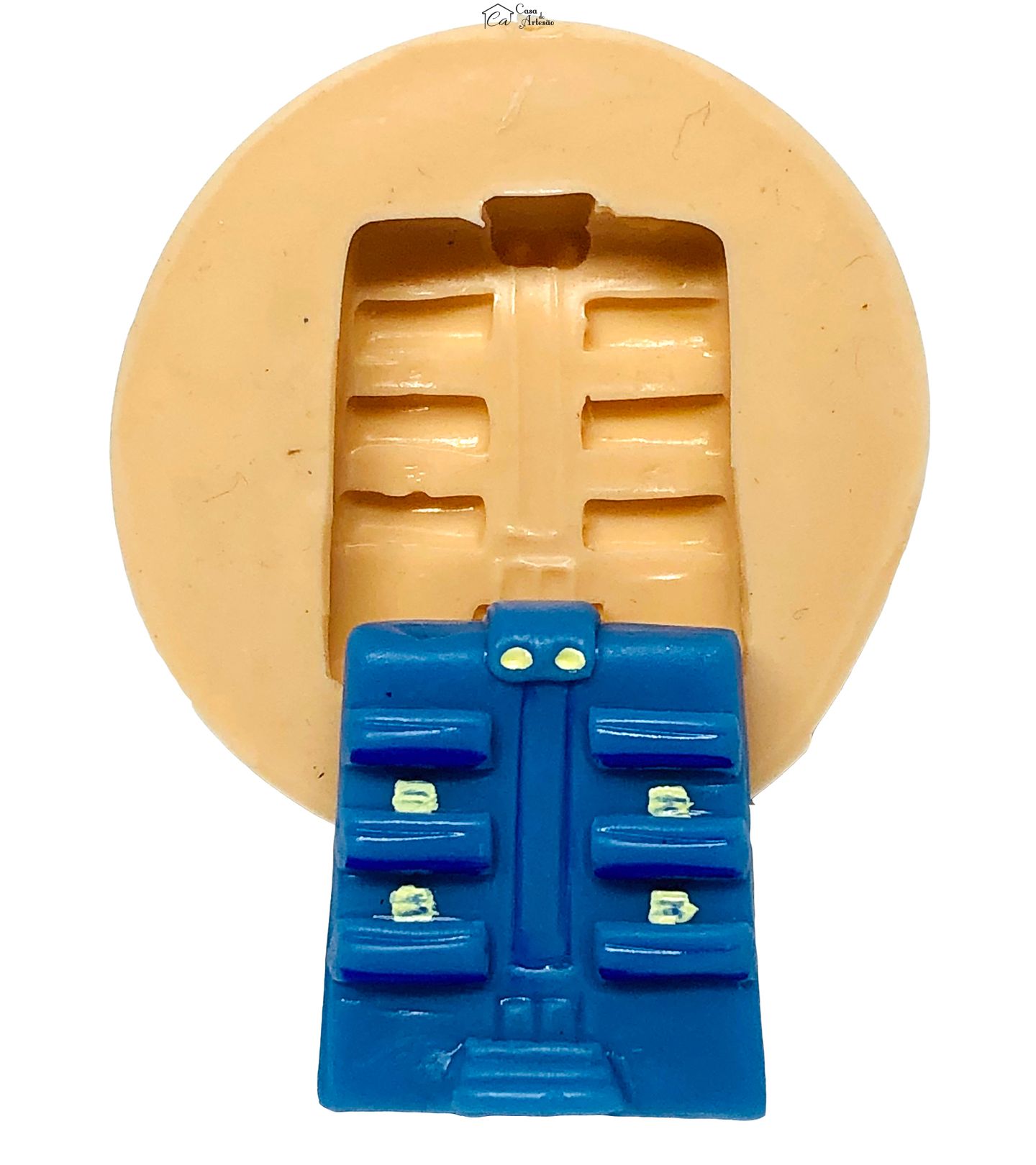 Molde de silicone - Detetive do Predio Azul - Predio - Medio - P670