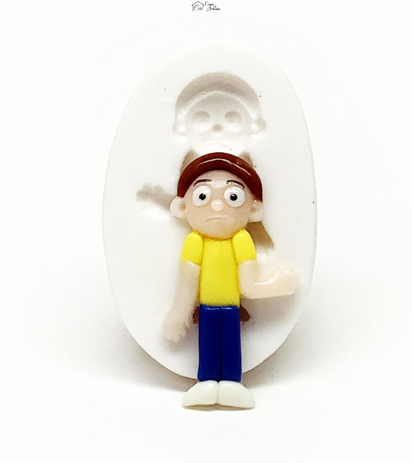 Molde de silicone - Rick e Morty - Morty - Medio - P1124