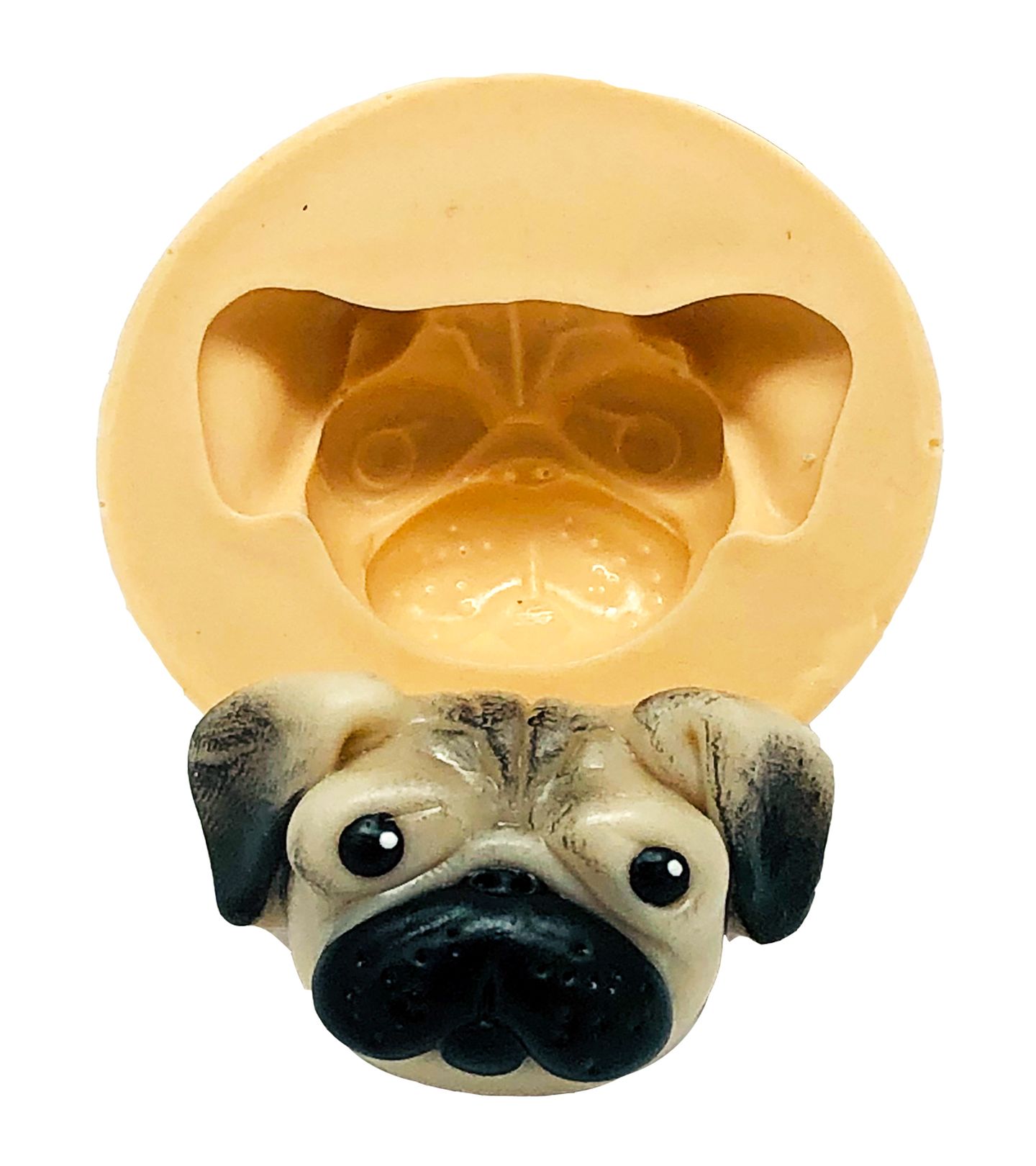 Cachorro - Rosto Pug - Medio - P836