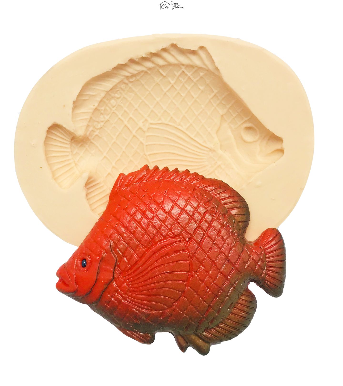 Molde de silicone - Peixe Grande