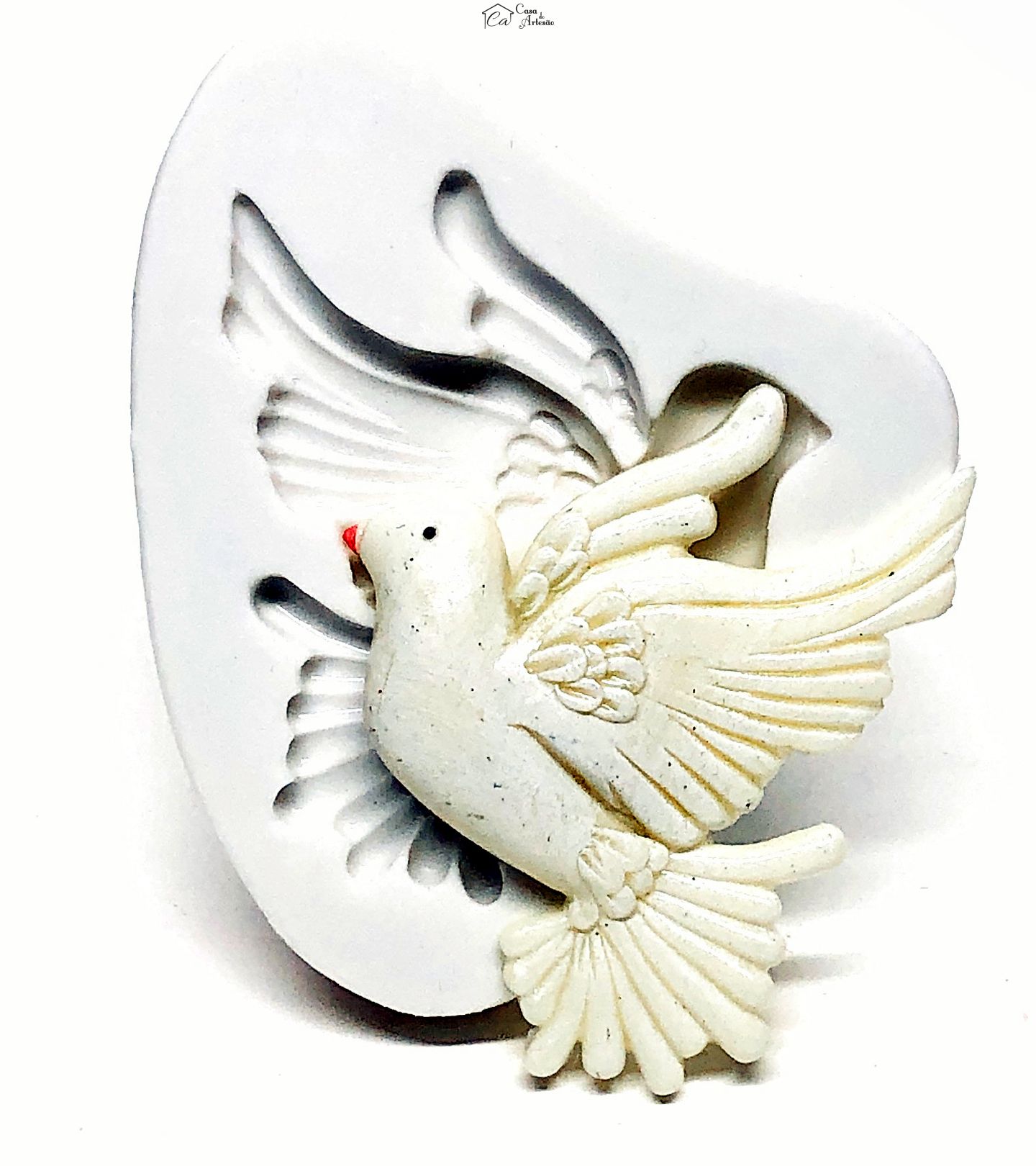 Molde de silicone - Passaro - Medio - P1075