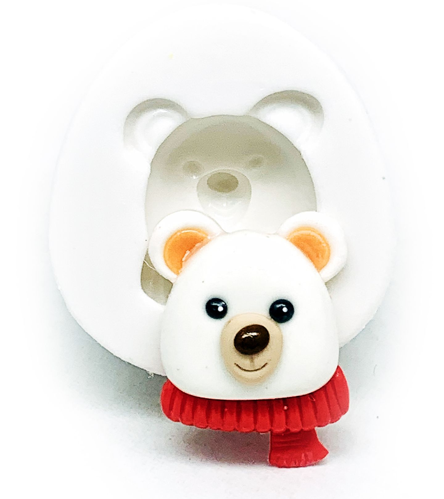 Natal - Rosto Urso Polar - Pequeno - P1166