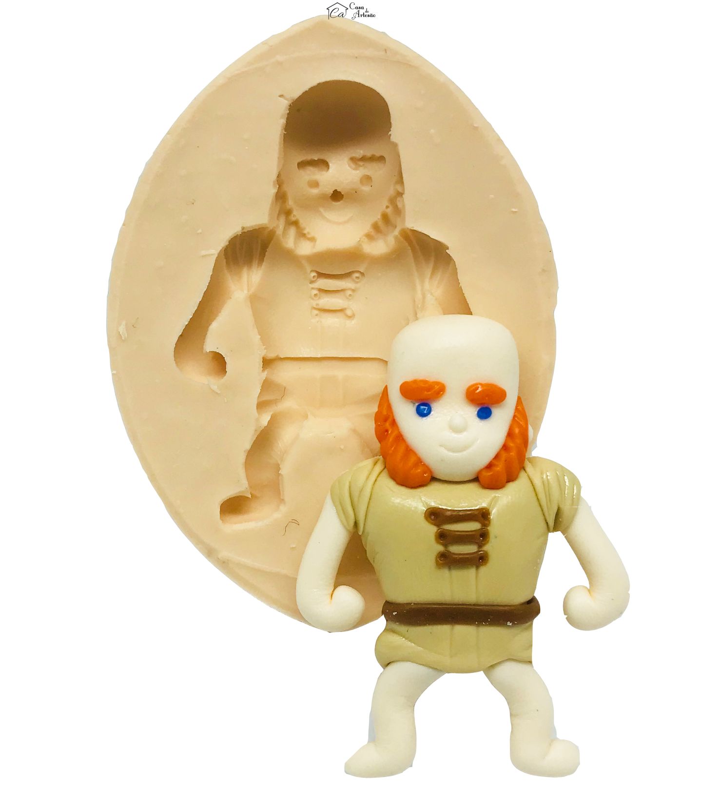 Molde de silicone - Clash Royale - Gigante - Medio - P505