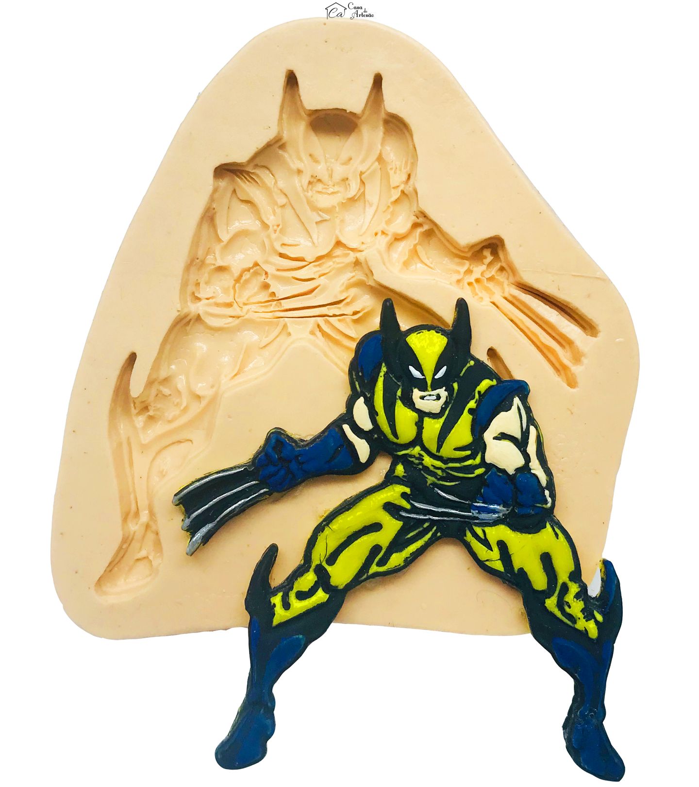 Molde de silicone - Wolverine - Grande -P145