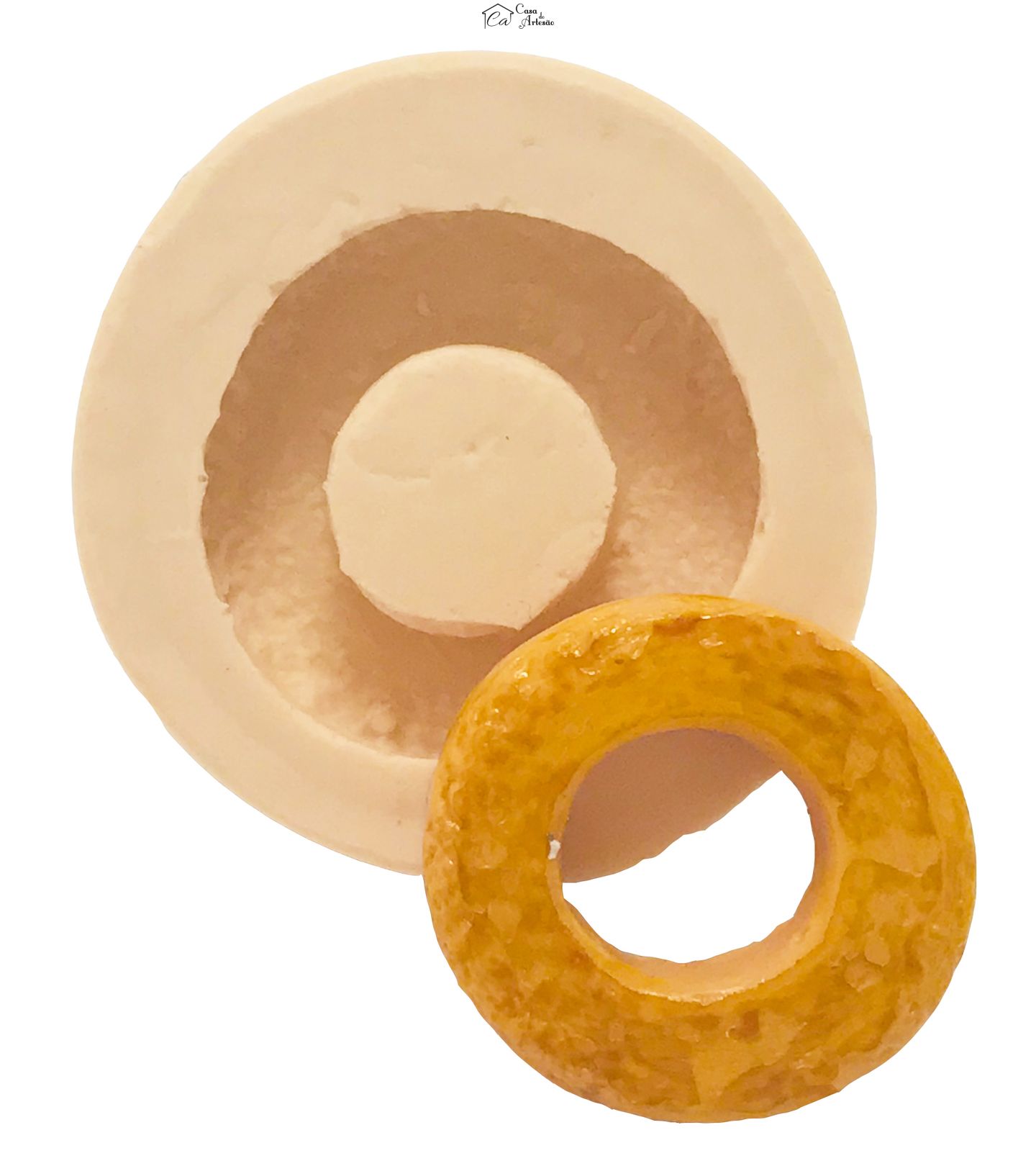 Molde de silicone - Bolo c/ Furo