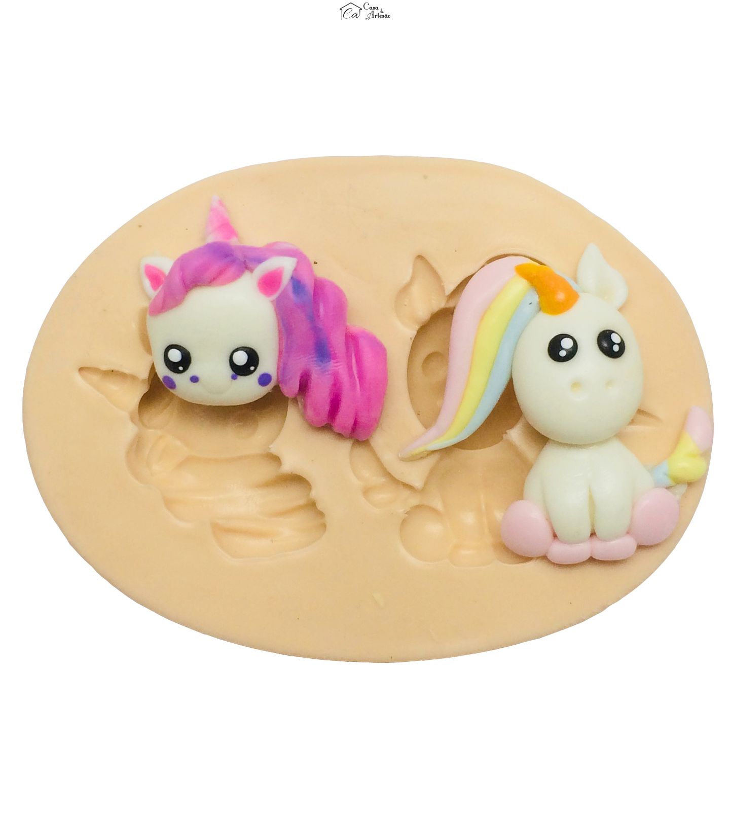 Molde de silicone - Unicornio Baby Pequeno - Mod.2 - P340