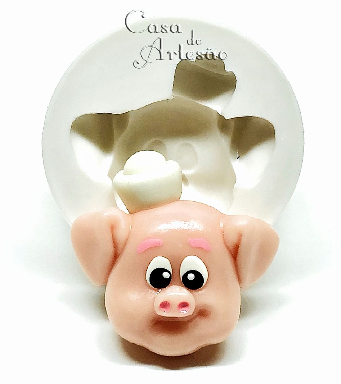 Os Tres Porquinhos - Rosto Cicero - Medio - P936