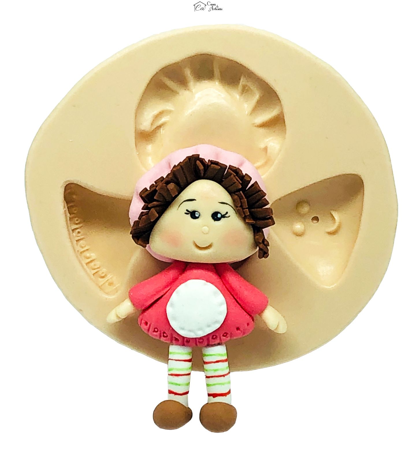 Molde de silicone - Moranguinho Grande II - P784