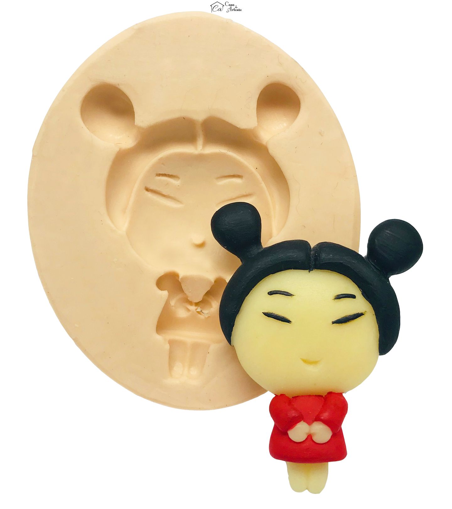 Molde de silicone - Pucca I