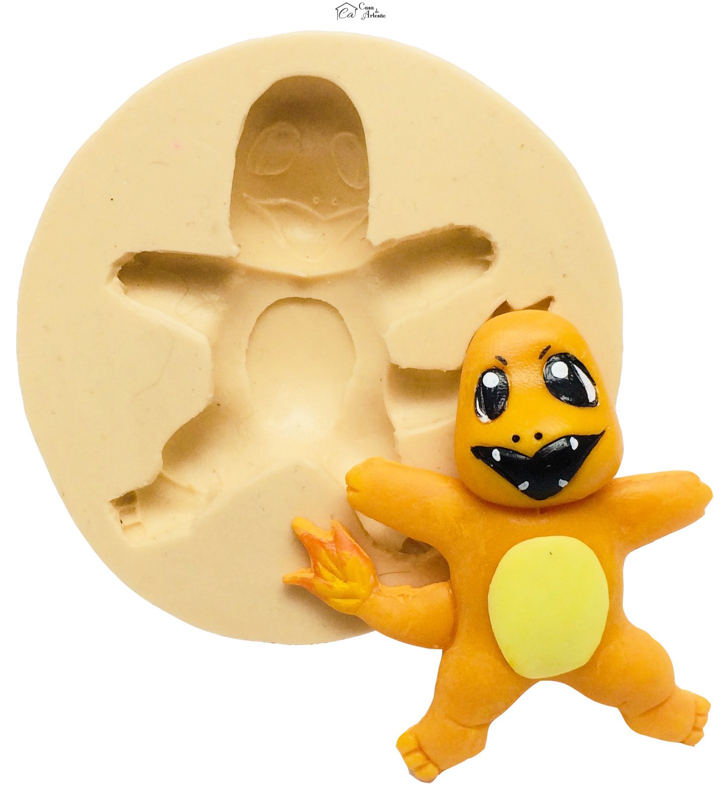 Molde de silicone - Pokemon - Charmander