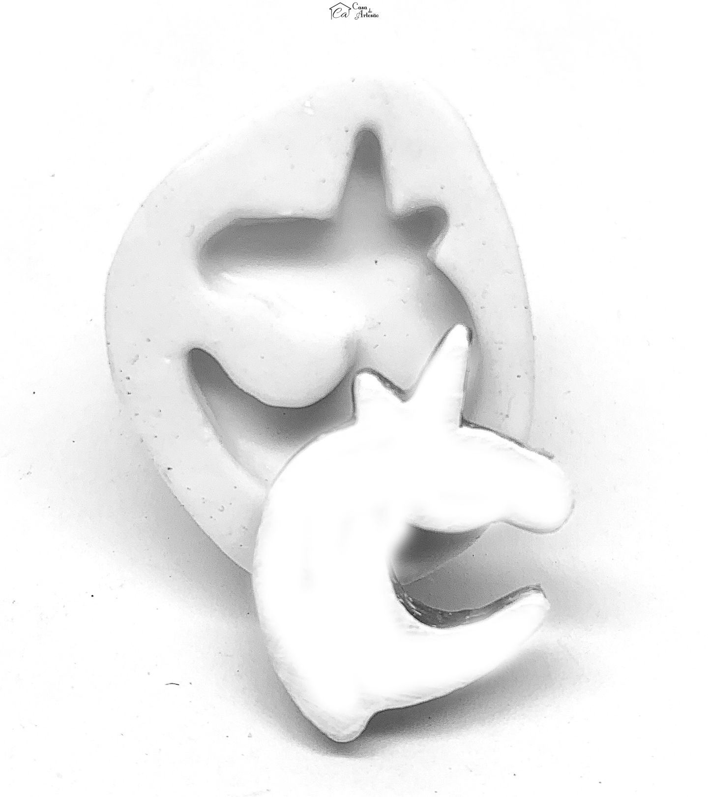 Molde de silicone - Os Aventureiros - Simbolo Branco - Pequeno - P1210