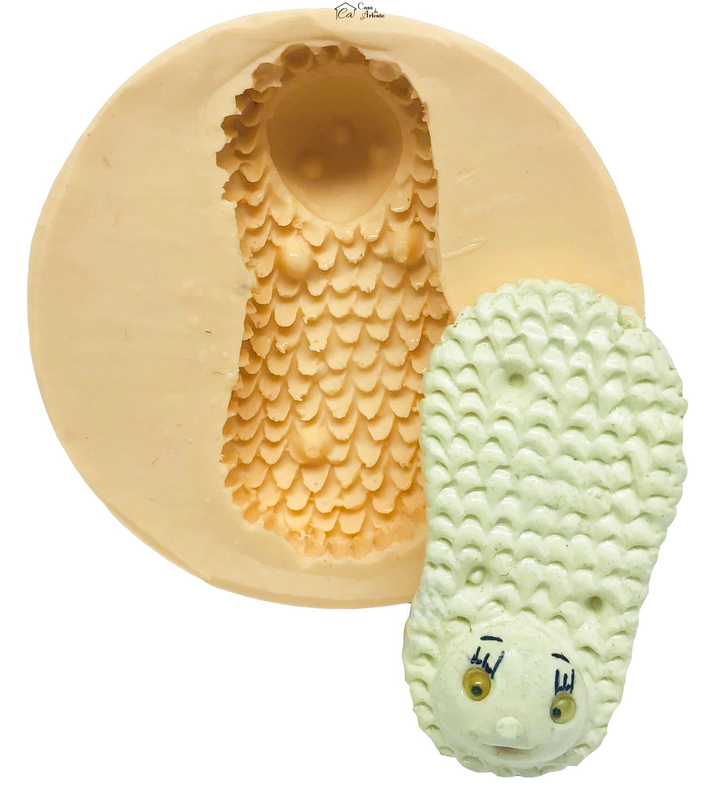 Molde de silicone - Sandalia Hawaiana