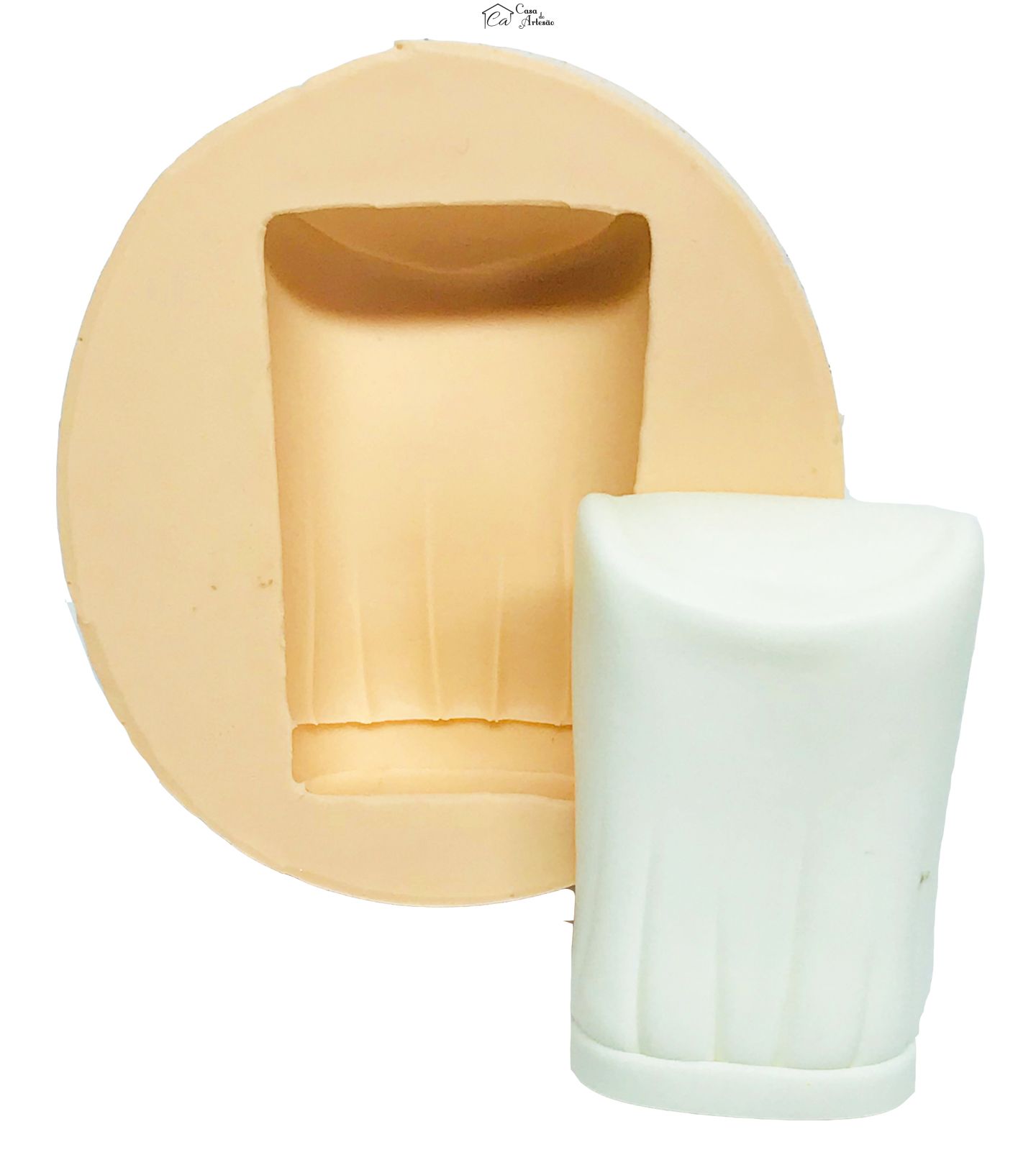 Molde de silicone - Utensilios de Cozinha - Chapeu Chef Mod.03 - Grande - P553