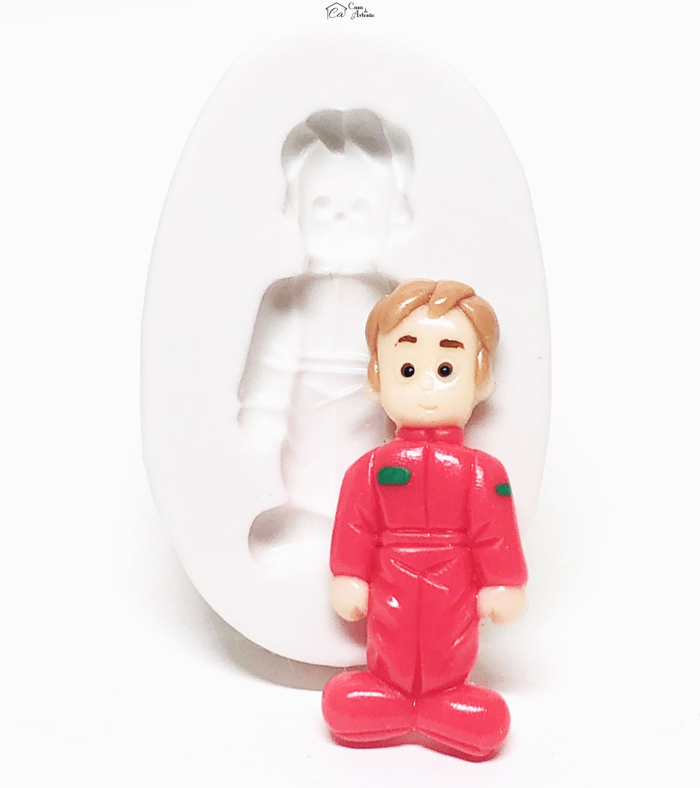 Molde de silicone - Piloto - Medio - P1072