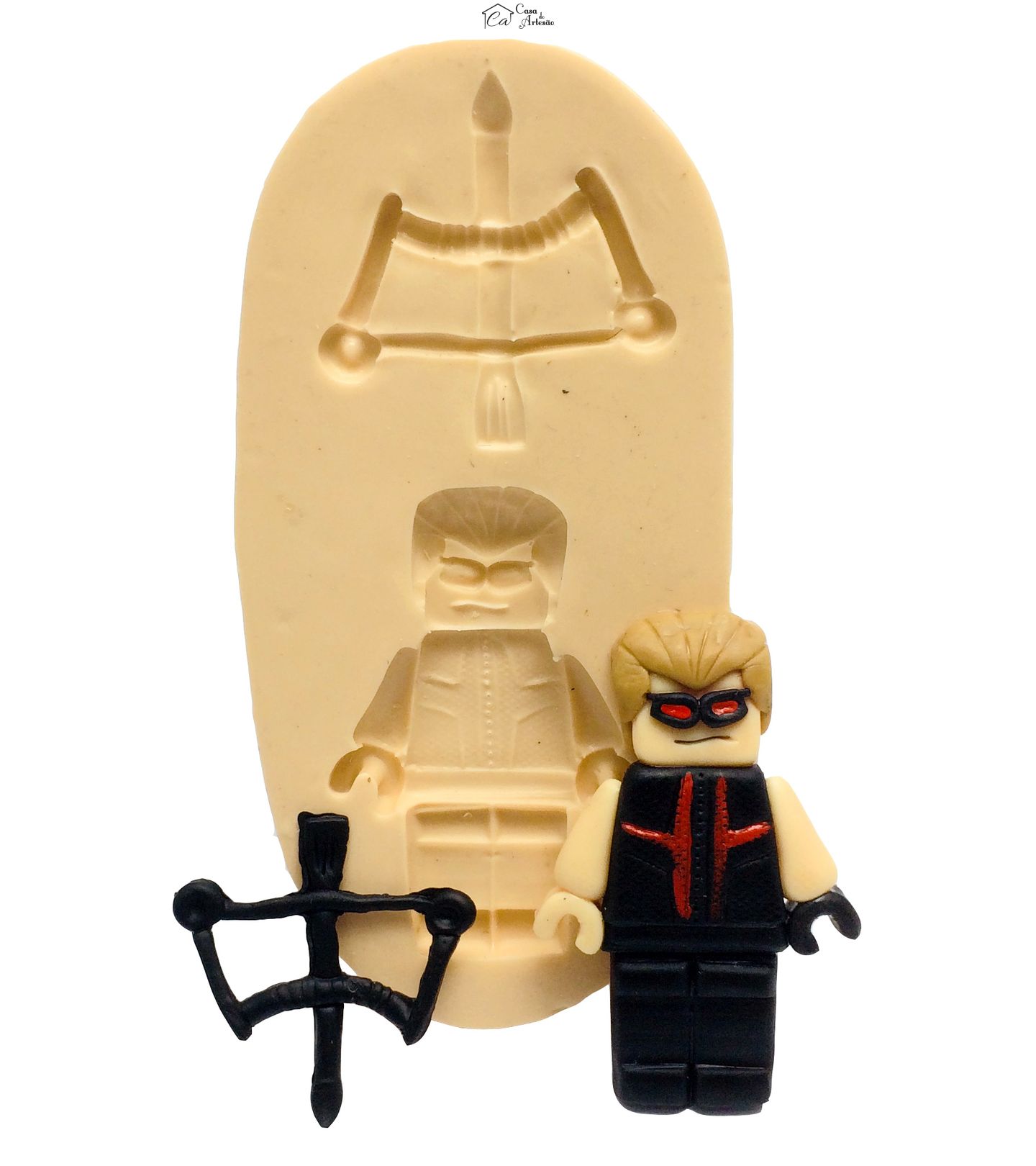 Molde de silicone - Lego Gavião Arqueiro