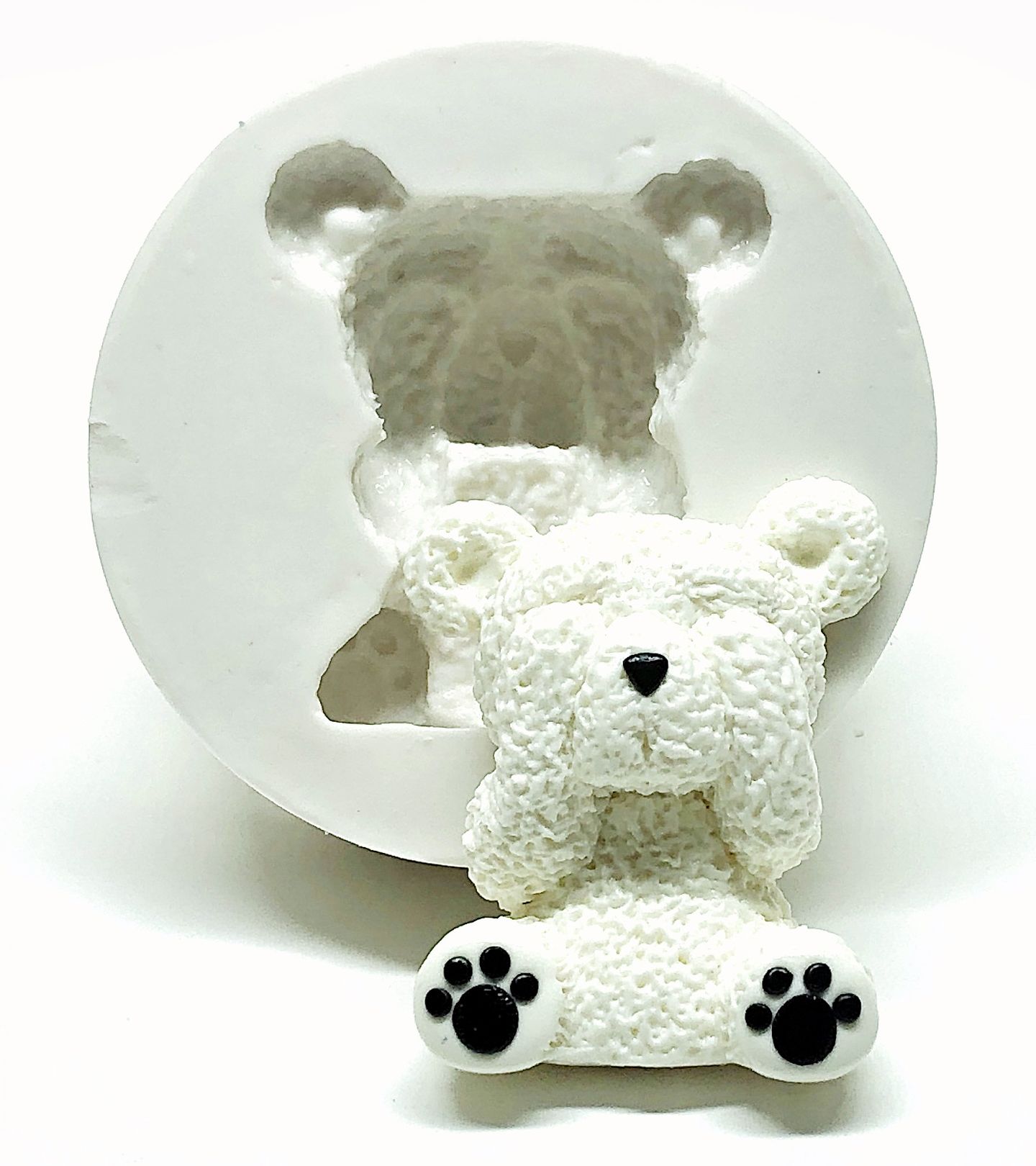 Urso com mãos nos olhos - P EXT