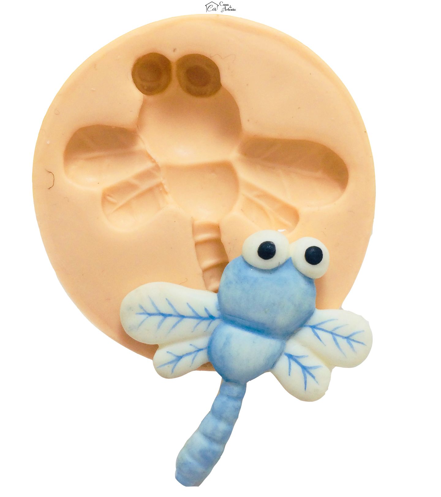 Molde de silicone - Libelula